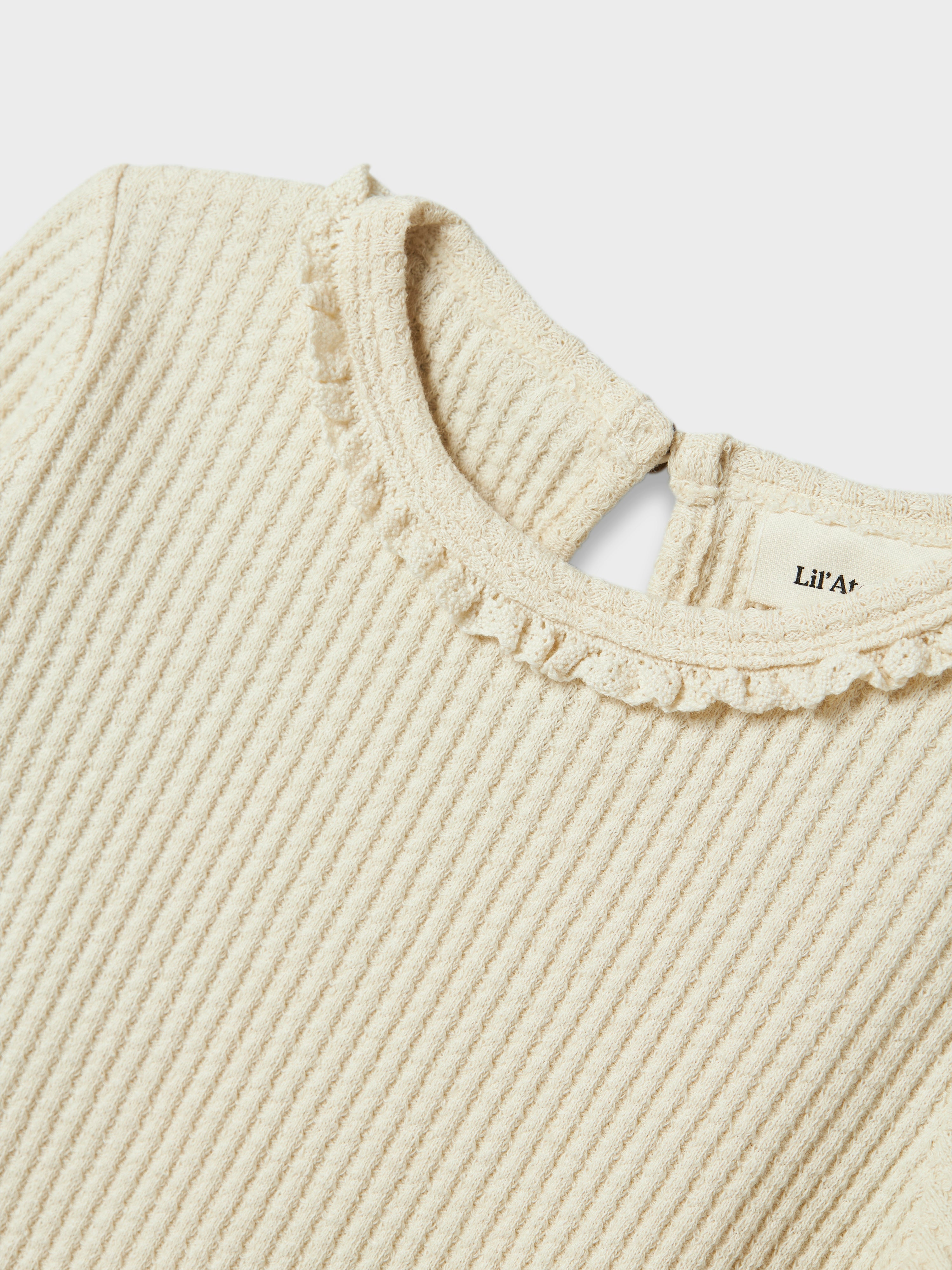 Lil Atelier Osanne Slim Top - Turtledove