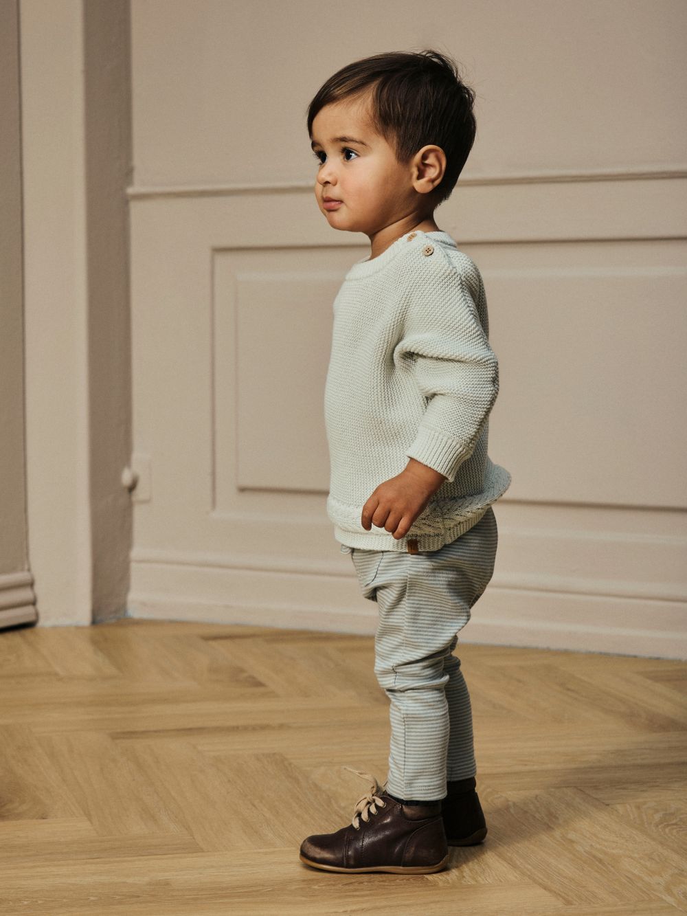 Lil Atelier Ohio Loose Pants - Murmur/Pigeon