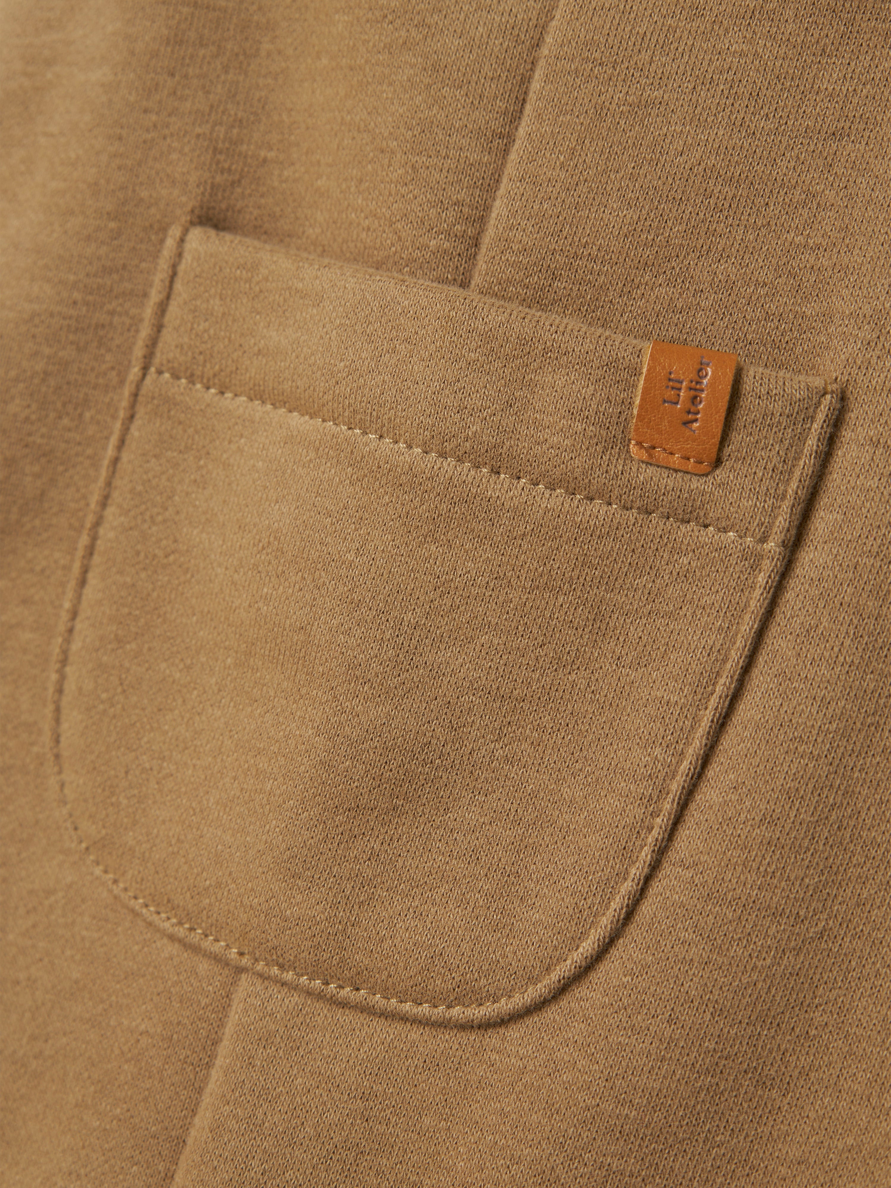 Lil Atelier ILondon Ruk Sweat Overall - Sepia Tint