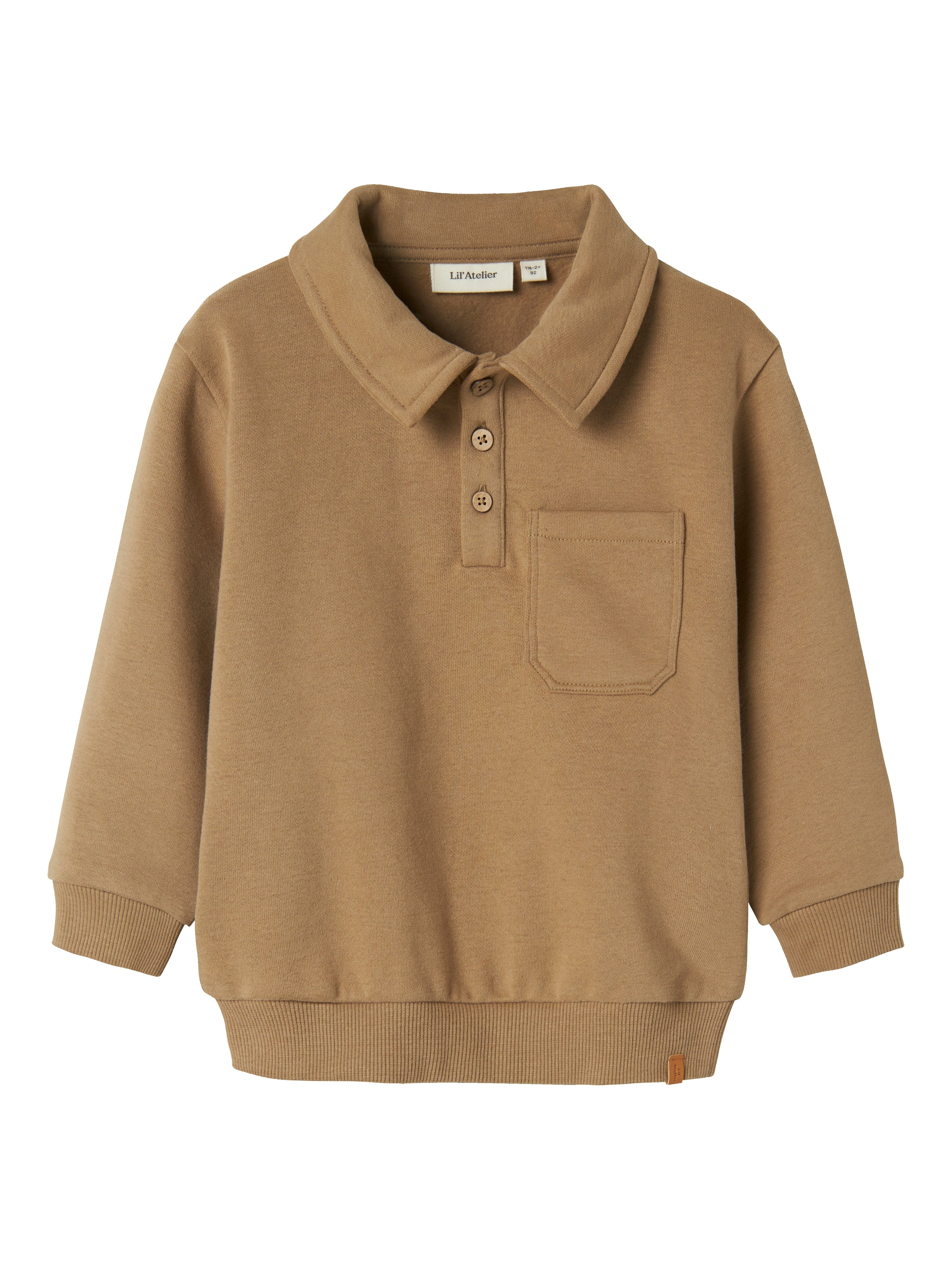 Lil Atelier ILondon Roa Loose Sweat Shirt - Sepia Tint