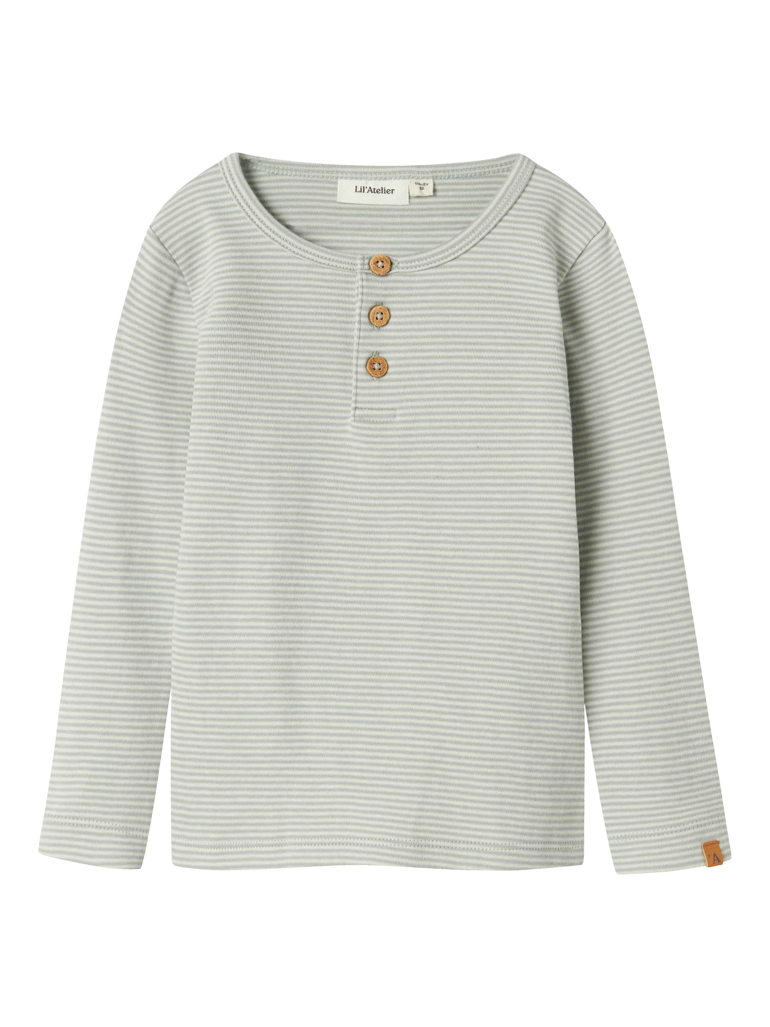 Lil Atelier Ohio Slim Top - Murmur/Pigeon