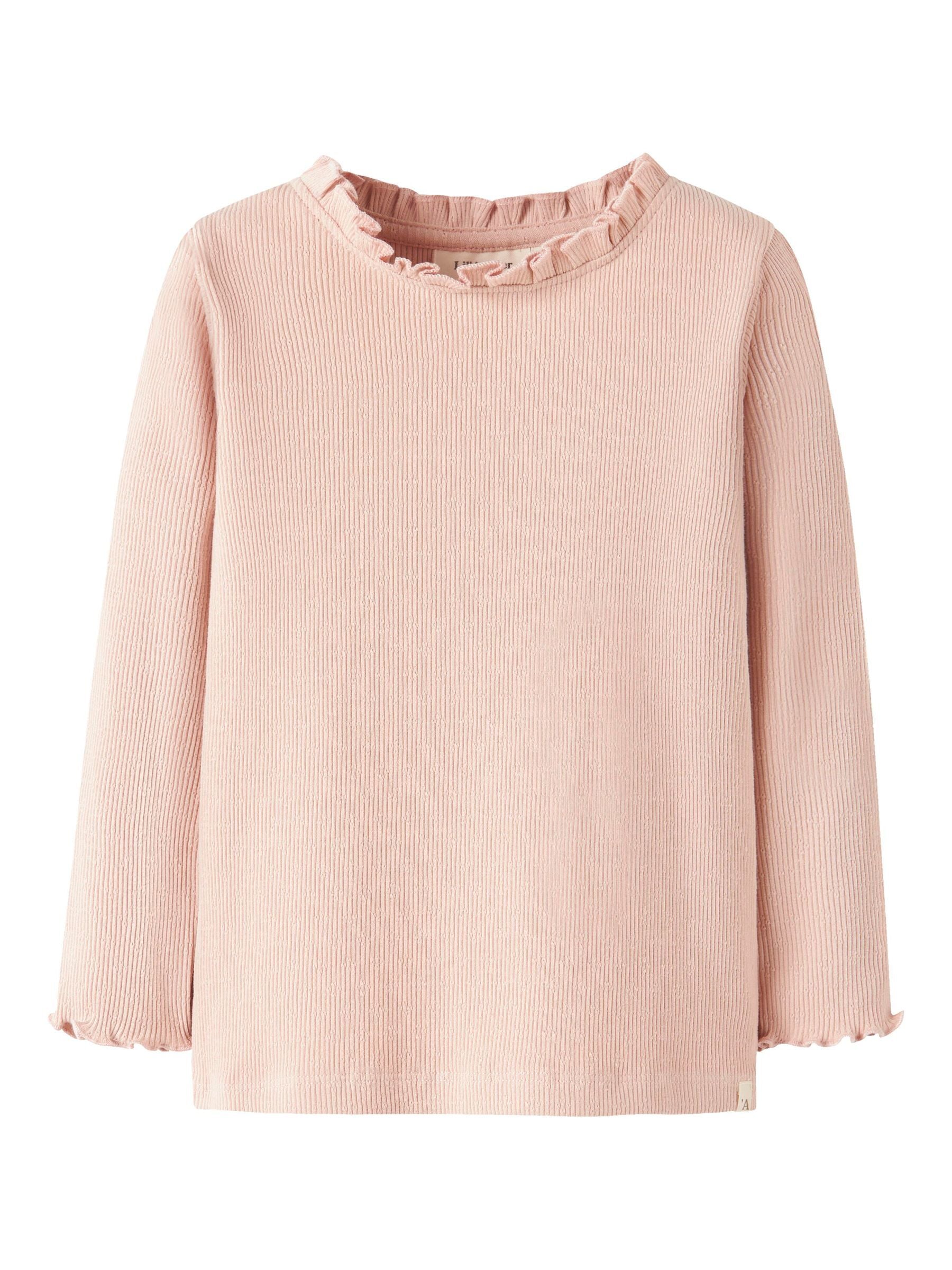 Lil Atelier Nora Slim Top - Cameo Rose