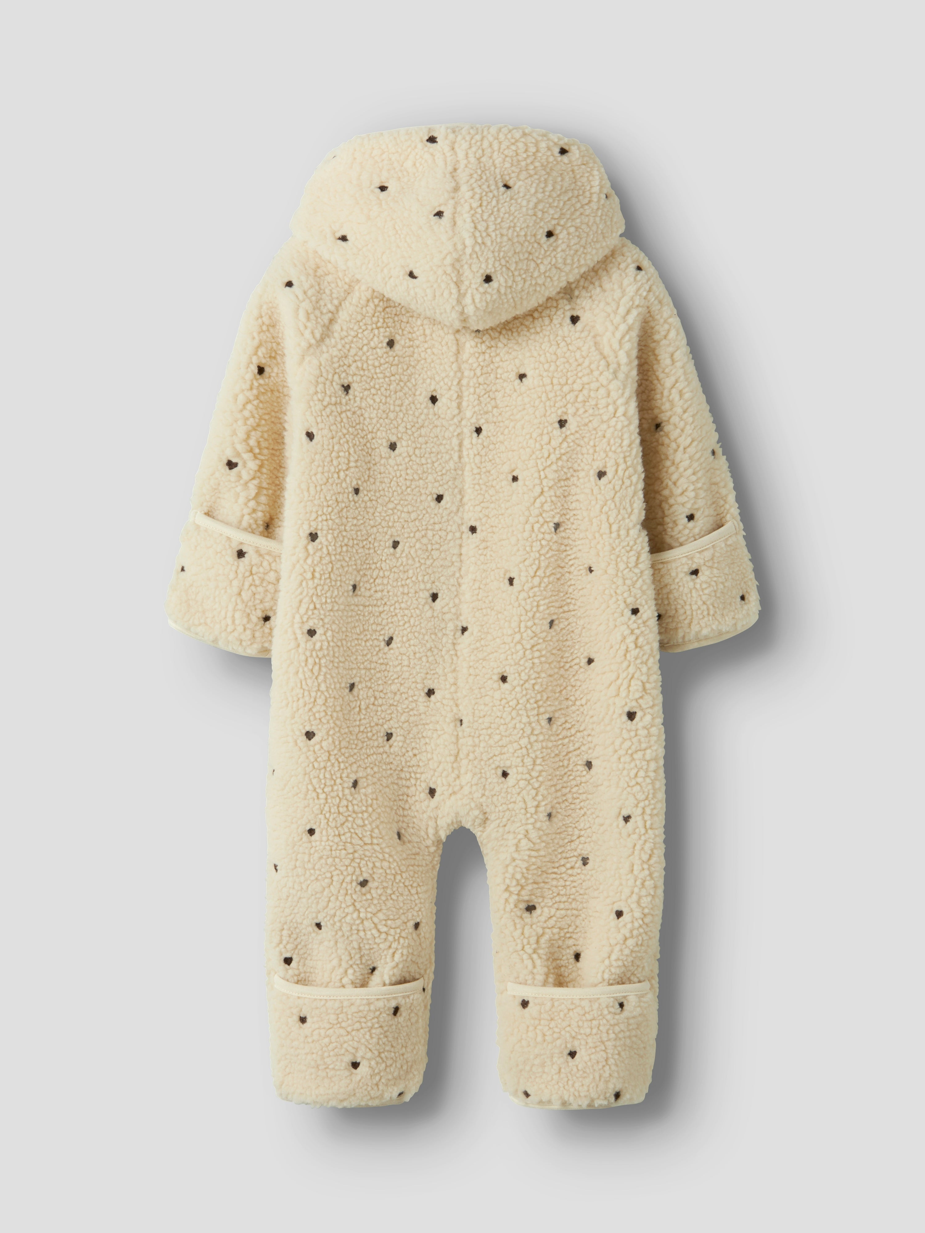Lil Atelier Nalo Loose Suit - Turtledove/Heart