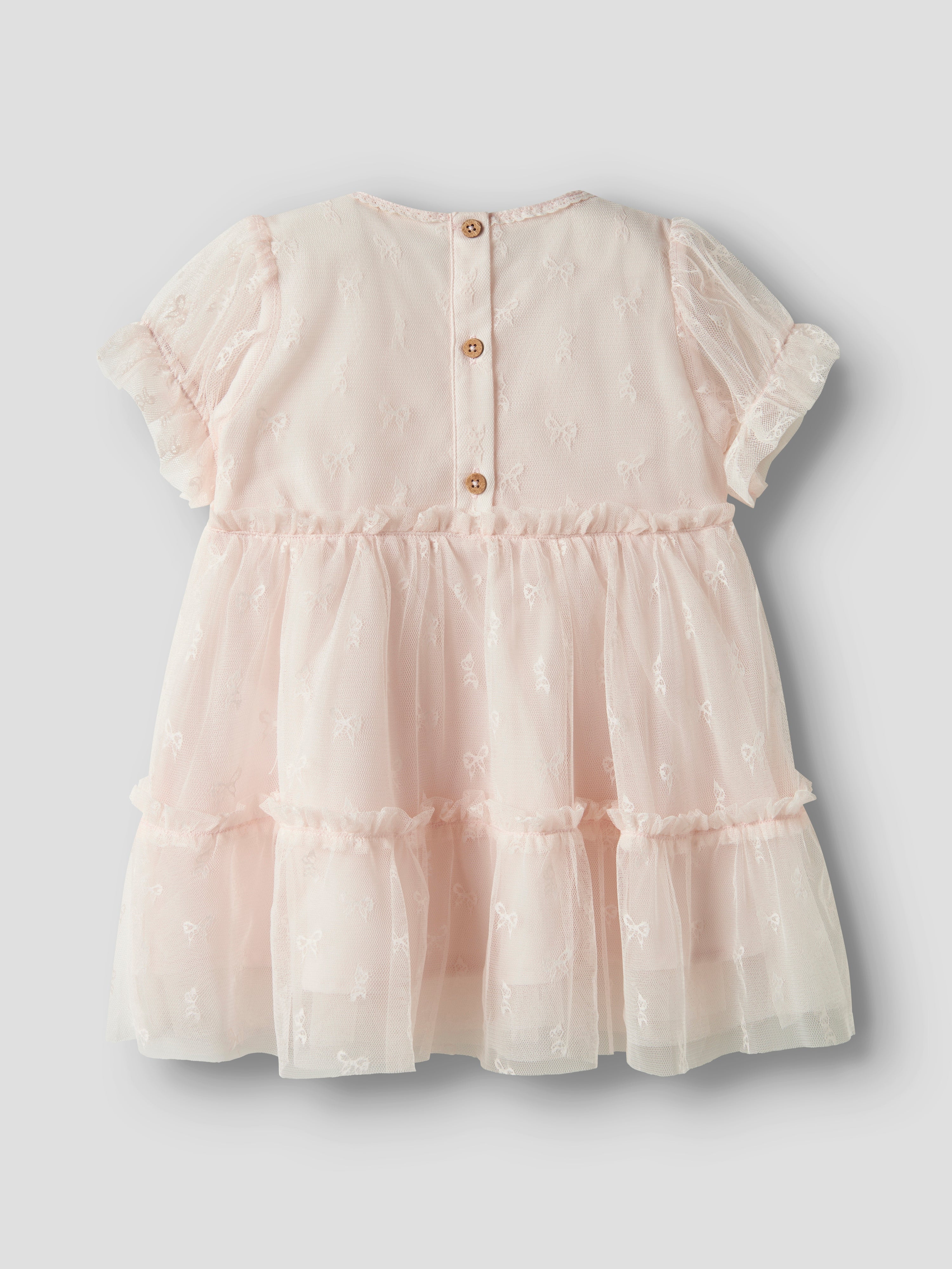 Lil Atelier Rosetta SS Loose Dress - Almost Mauve