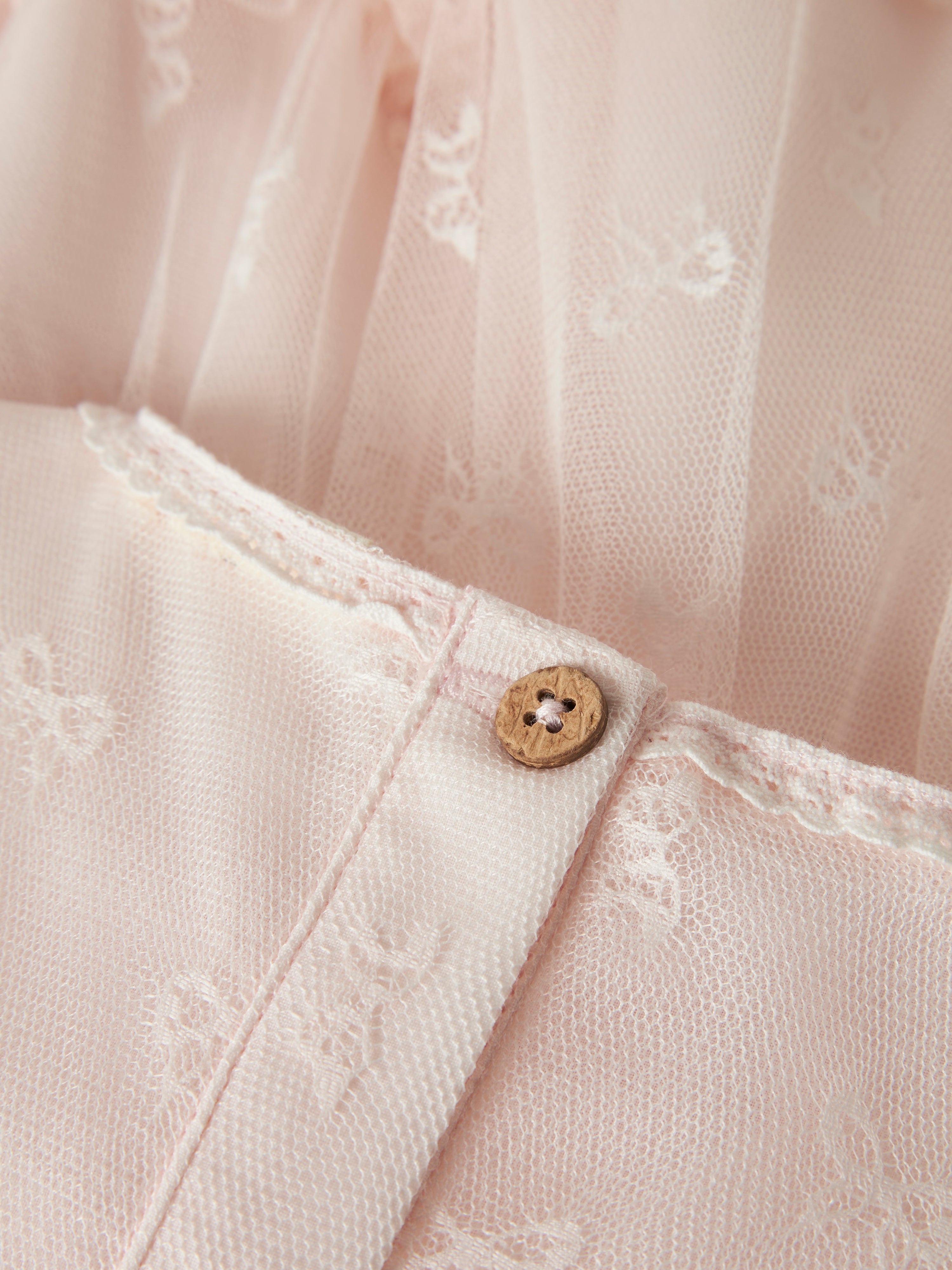 Lil Atelier Rosetta SS Loose Dress - Almost Mauve