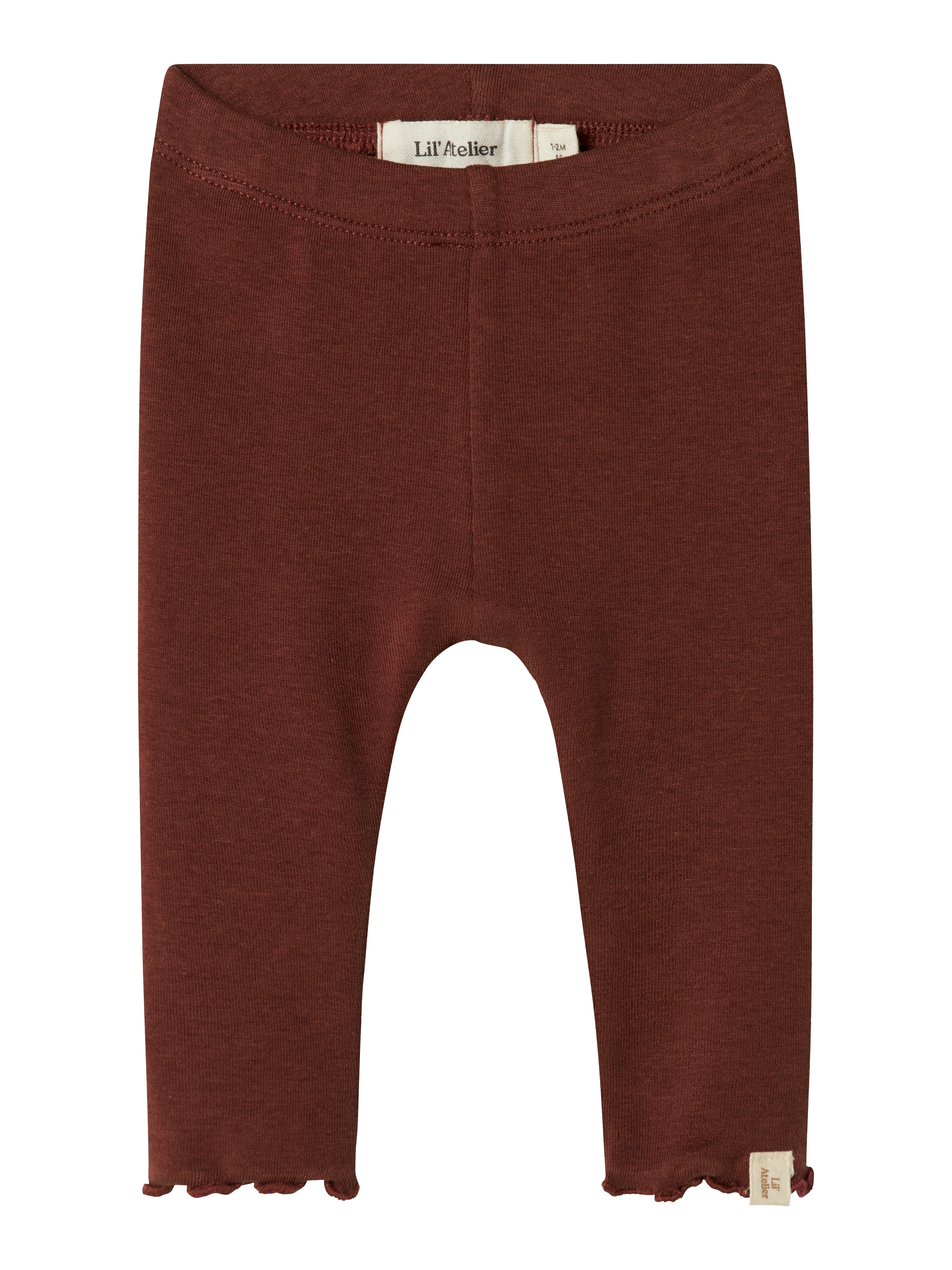 Lil Atelier Gayo Fia Slim Leggings - Hot Chocolate