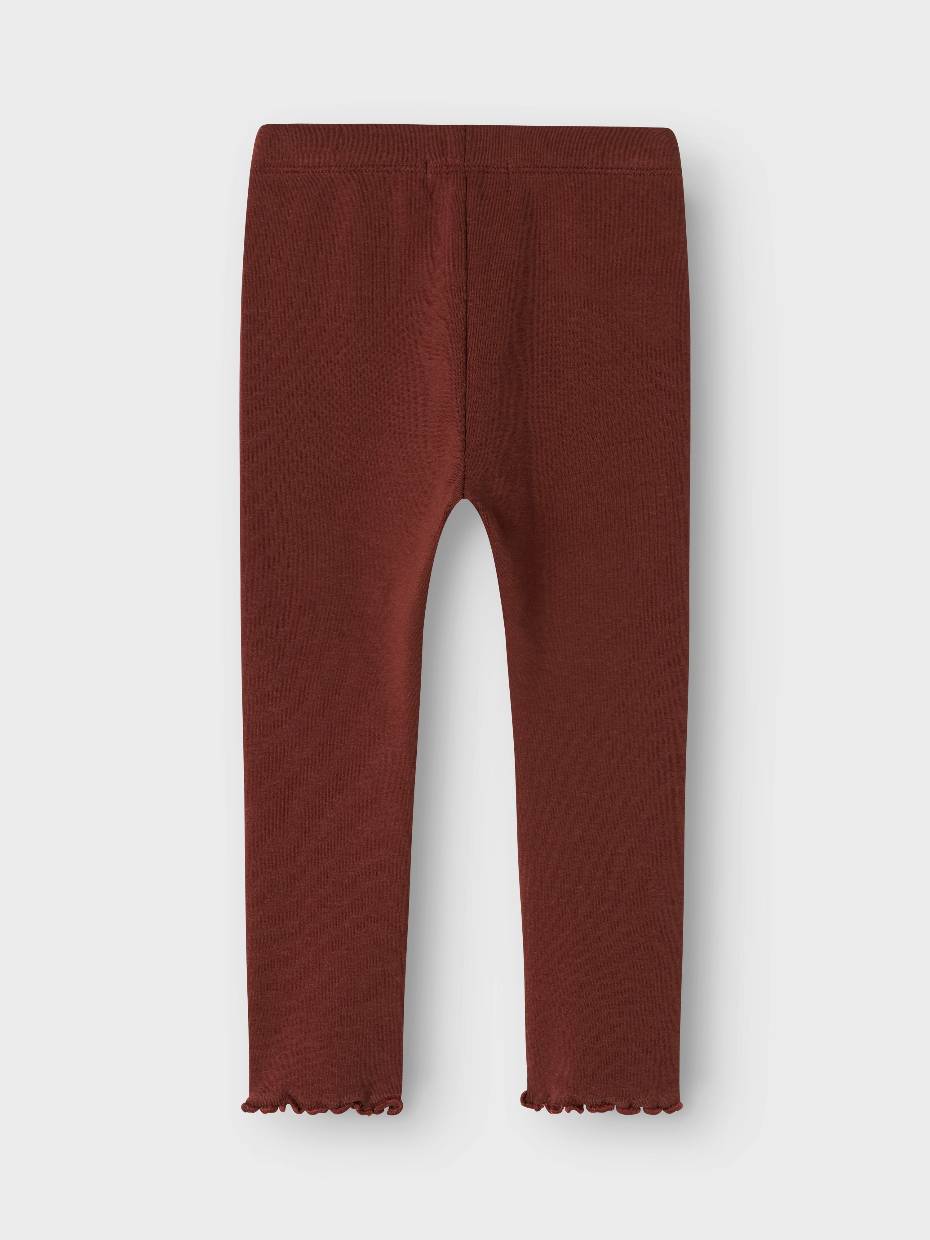 Lil Atelier Gayo Fia Slim Leggings - Hot Chocolate