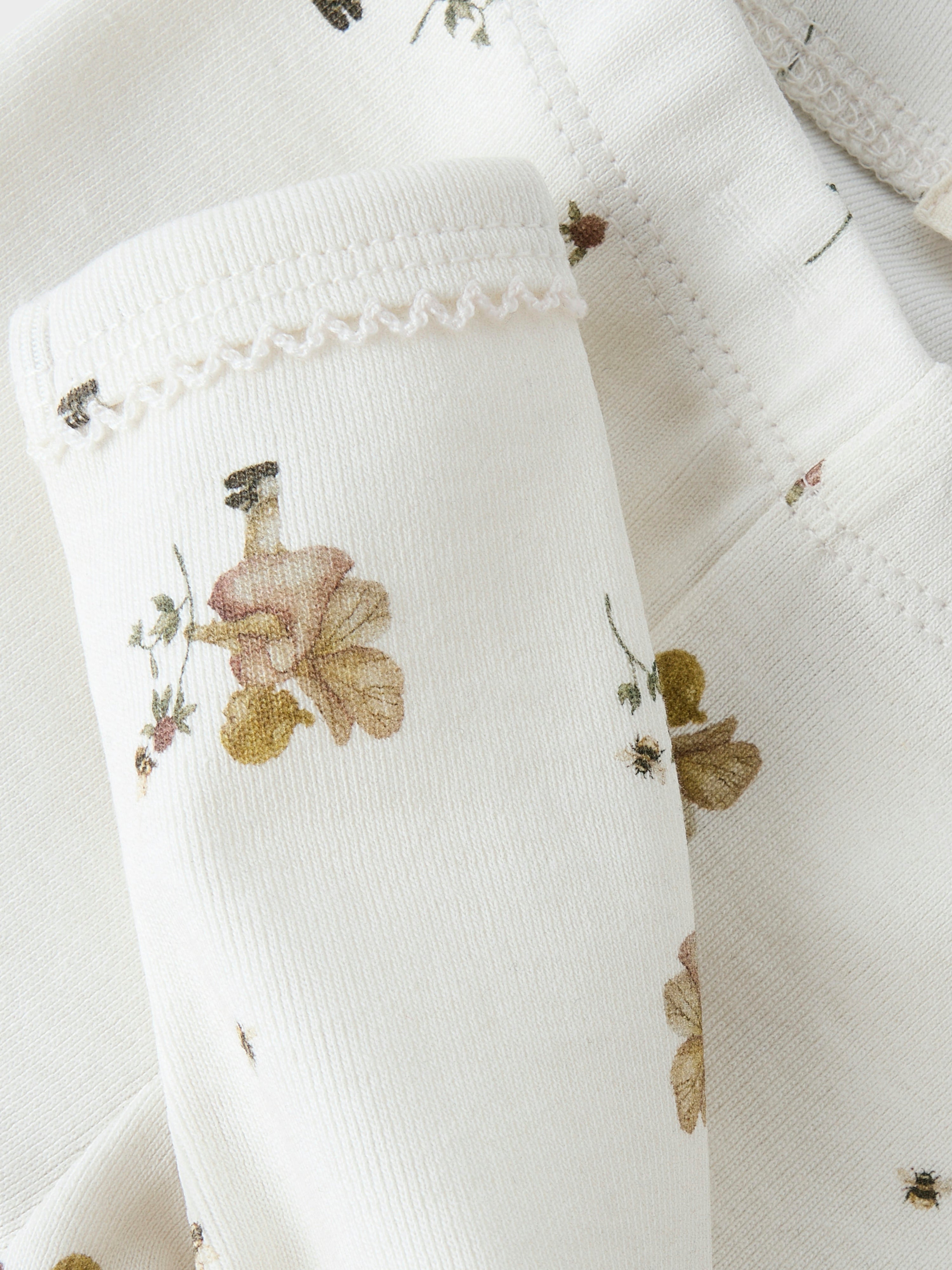 Lil Atelier Layo Sin Leggings - Coconut Milk