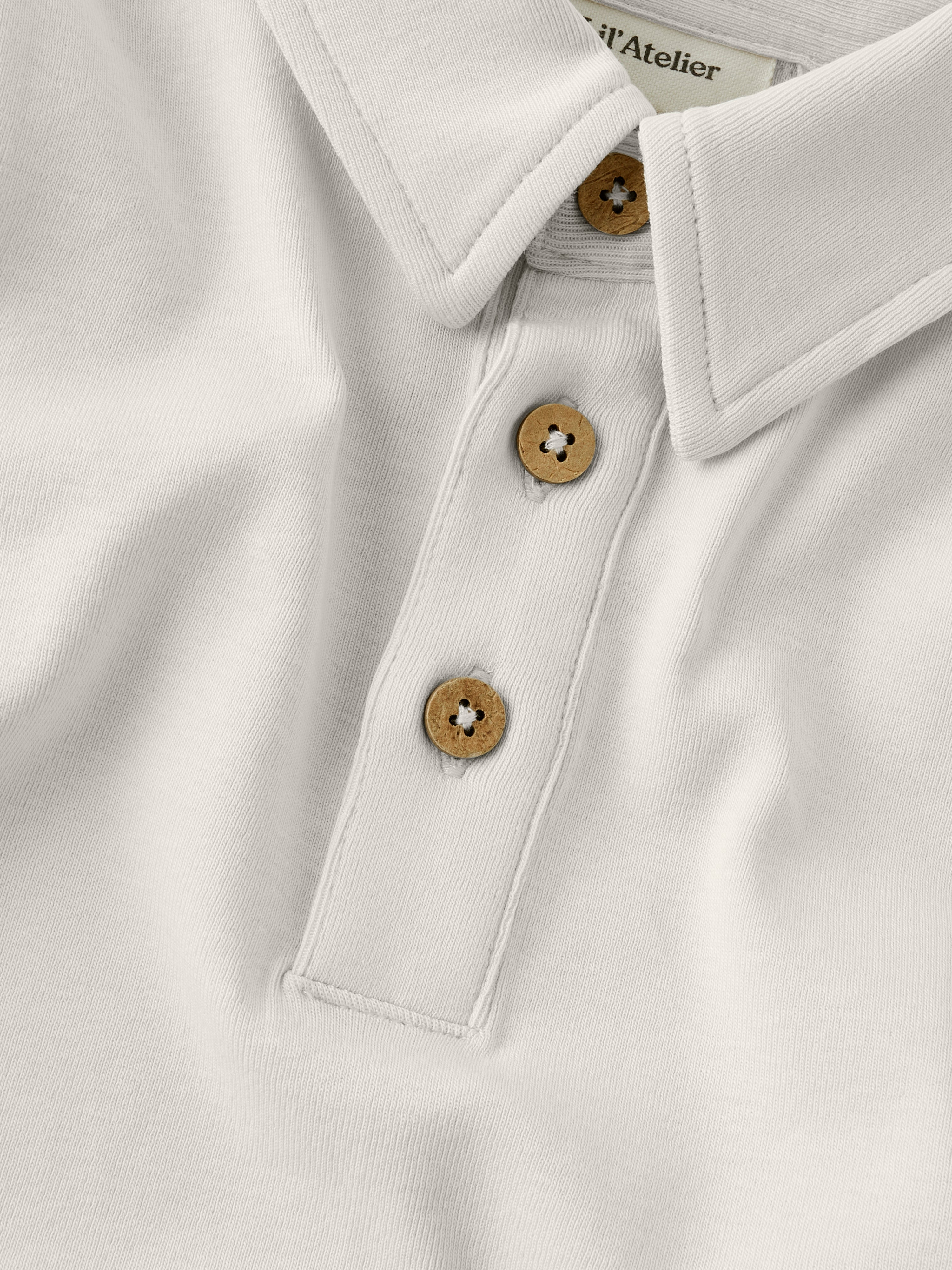 Lil Atelier Fundo Lup LS Top - Turtledove