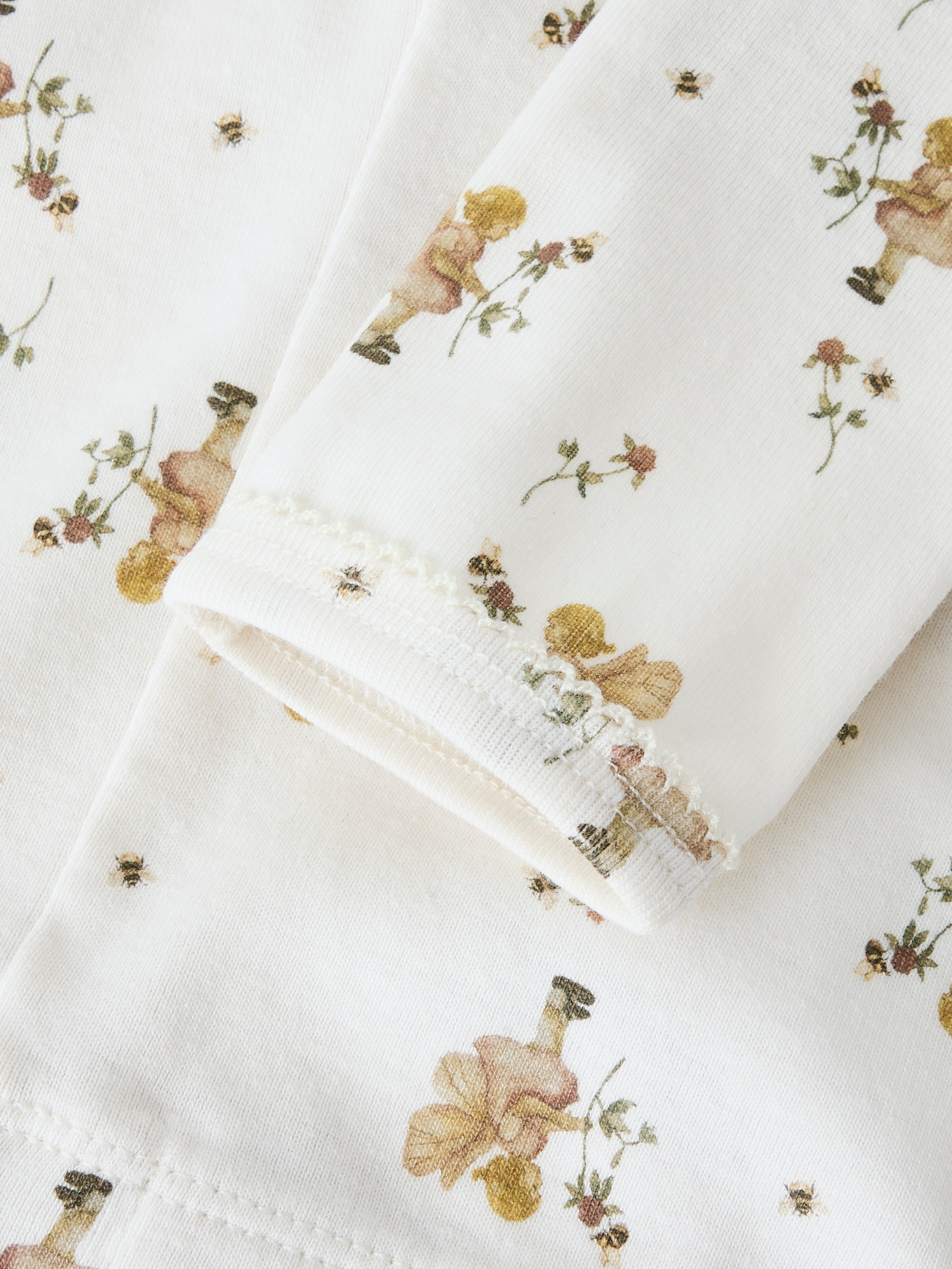 Lil Atelier Layo Sin Leggings - Coconut Milk