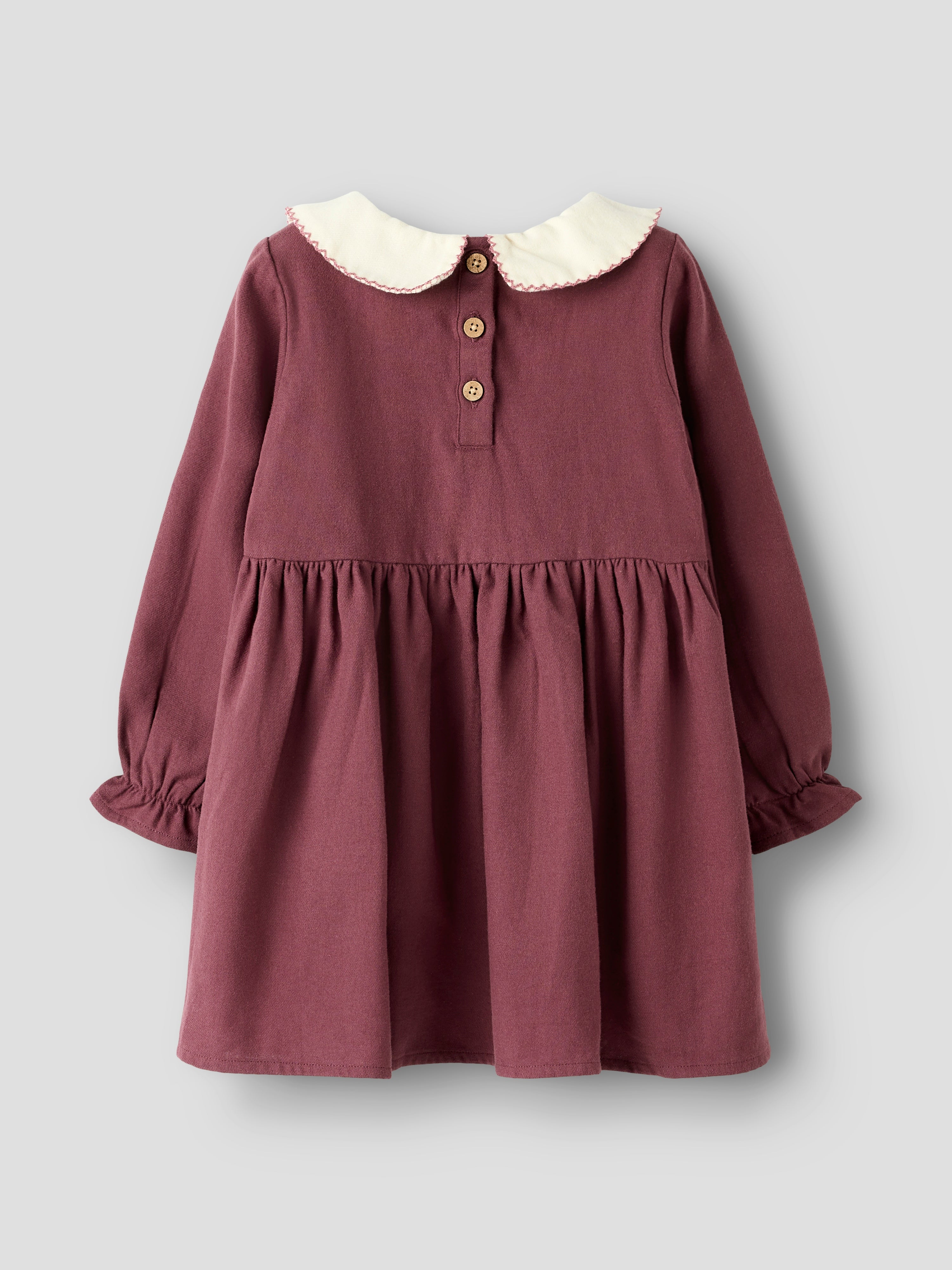 Lil Atelier Rebel LS Dress - Catawba Grape