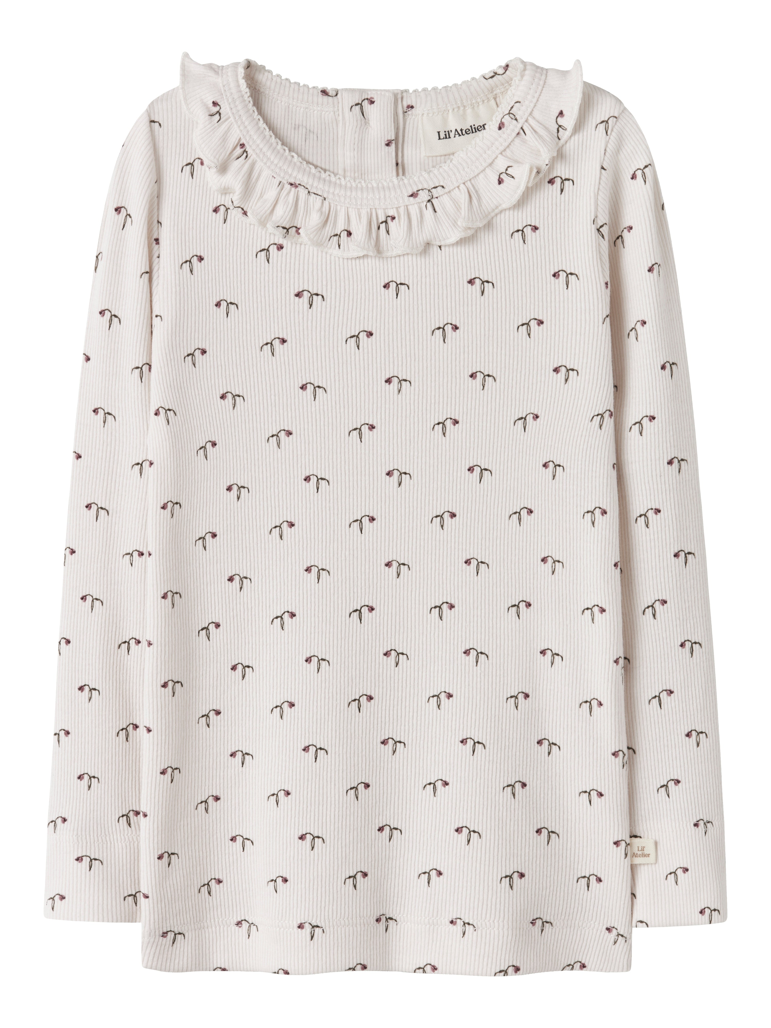 Lil Atelier Gago Kis Slim Top - Almost Mauve/Tulip