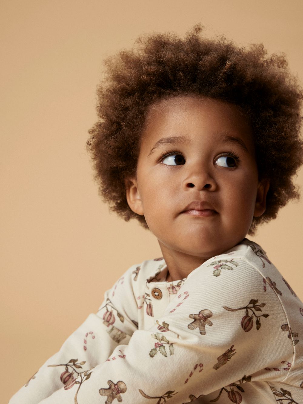 Lil Atelier Layo Git LS Nightset - Turtledove/Christmas