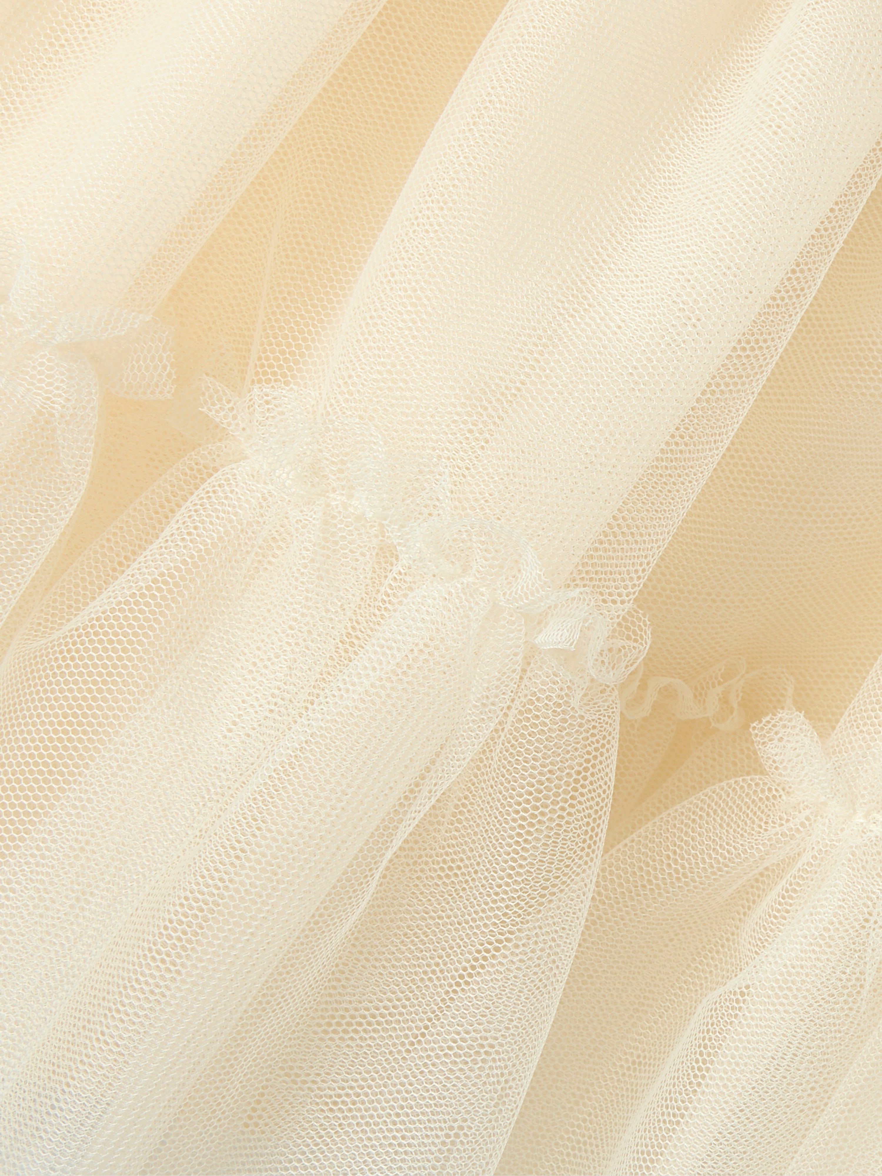 Lil Atelier Sarina Tulle Skirt - Pistachio Shell