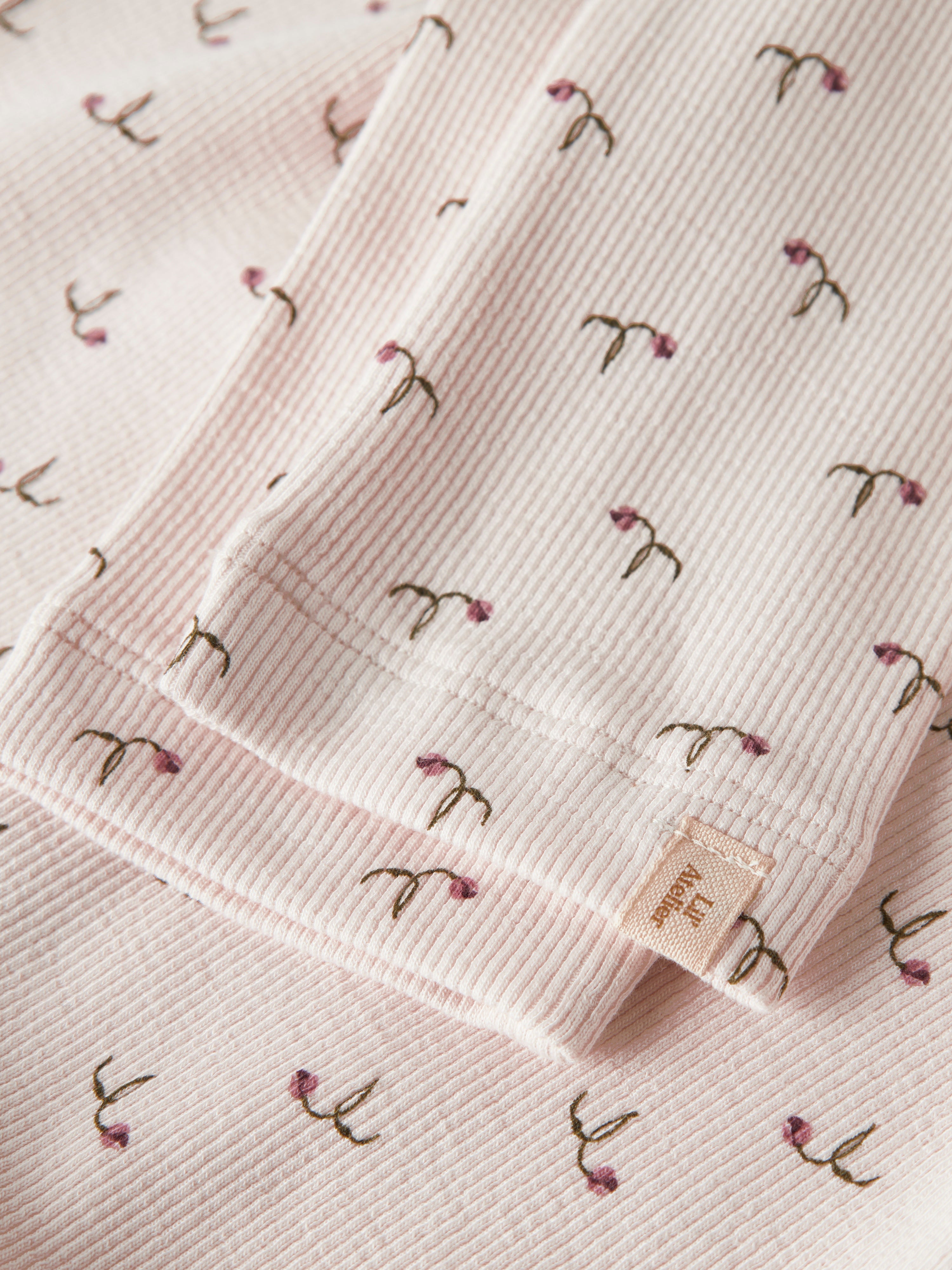 Lil Atelier Gago Kye Slim Leggings - Almost Mauve/Tulip