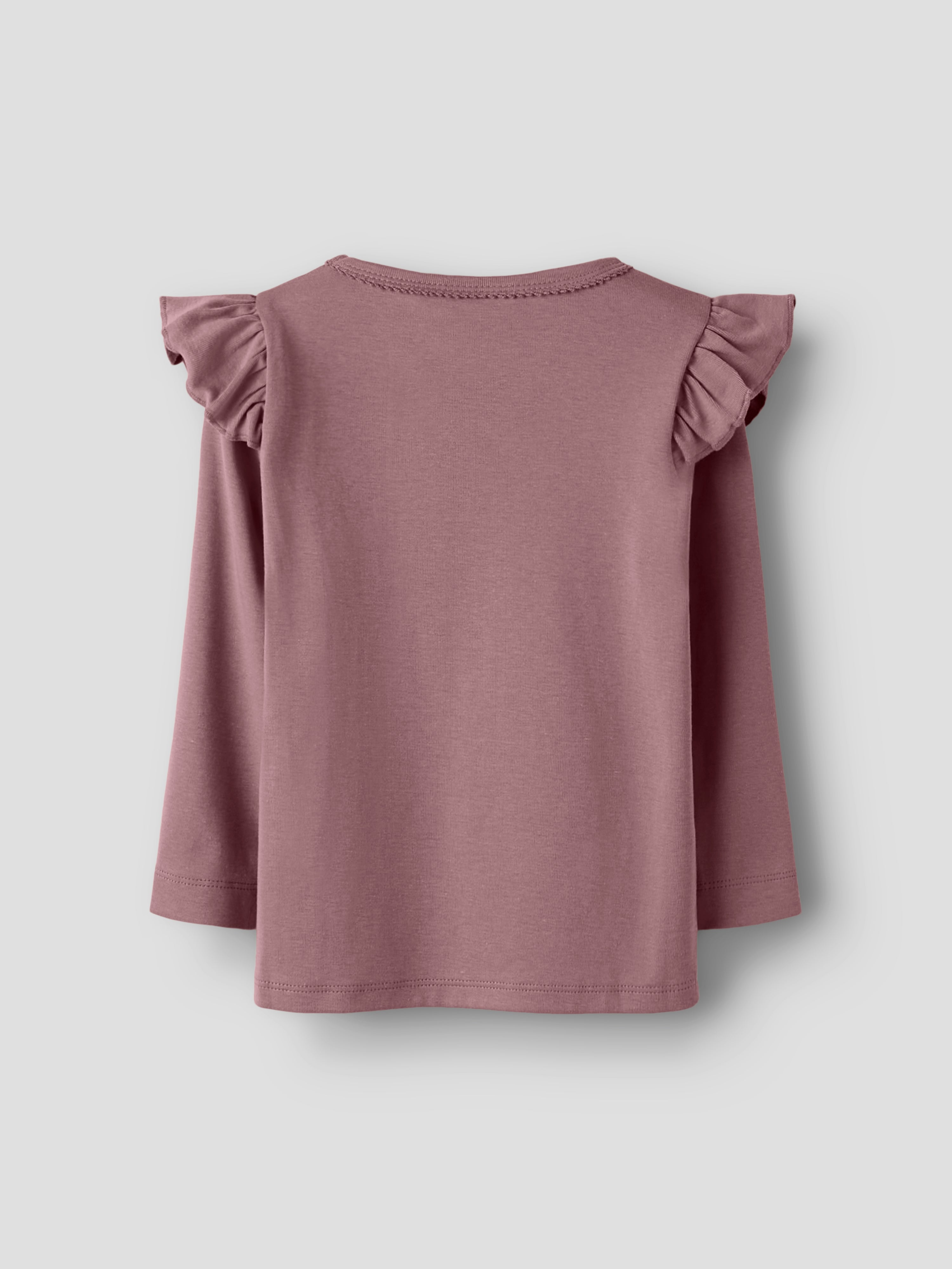 Lil Atelier Layo Sev Slim Top - Nostalgia Rose