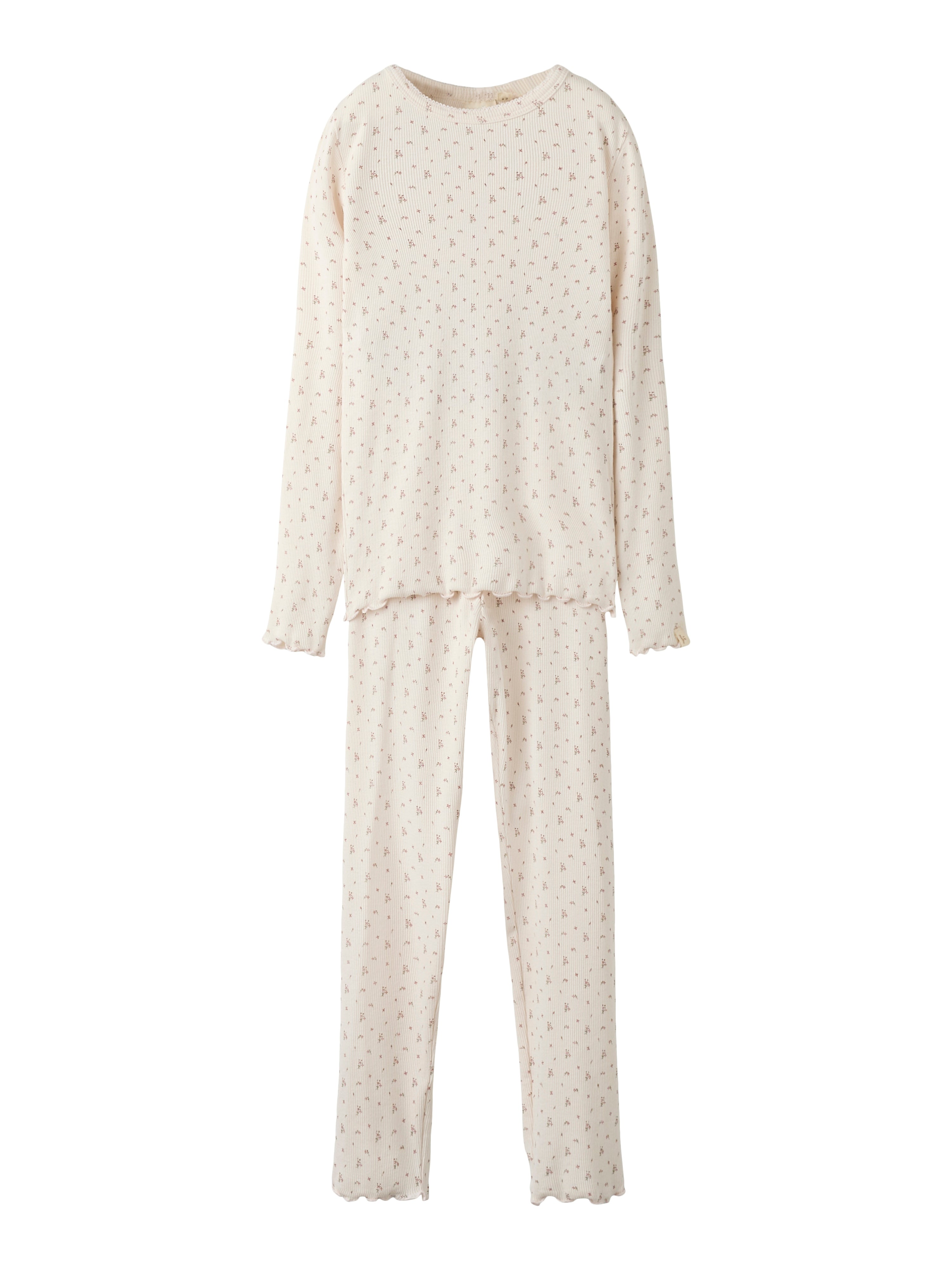 Lil Atelier Gago LS Nightset - Almost Mauve/Flowers