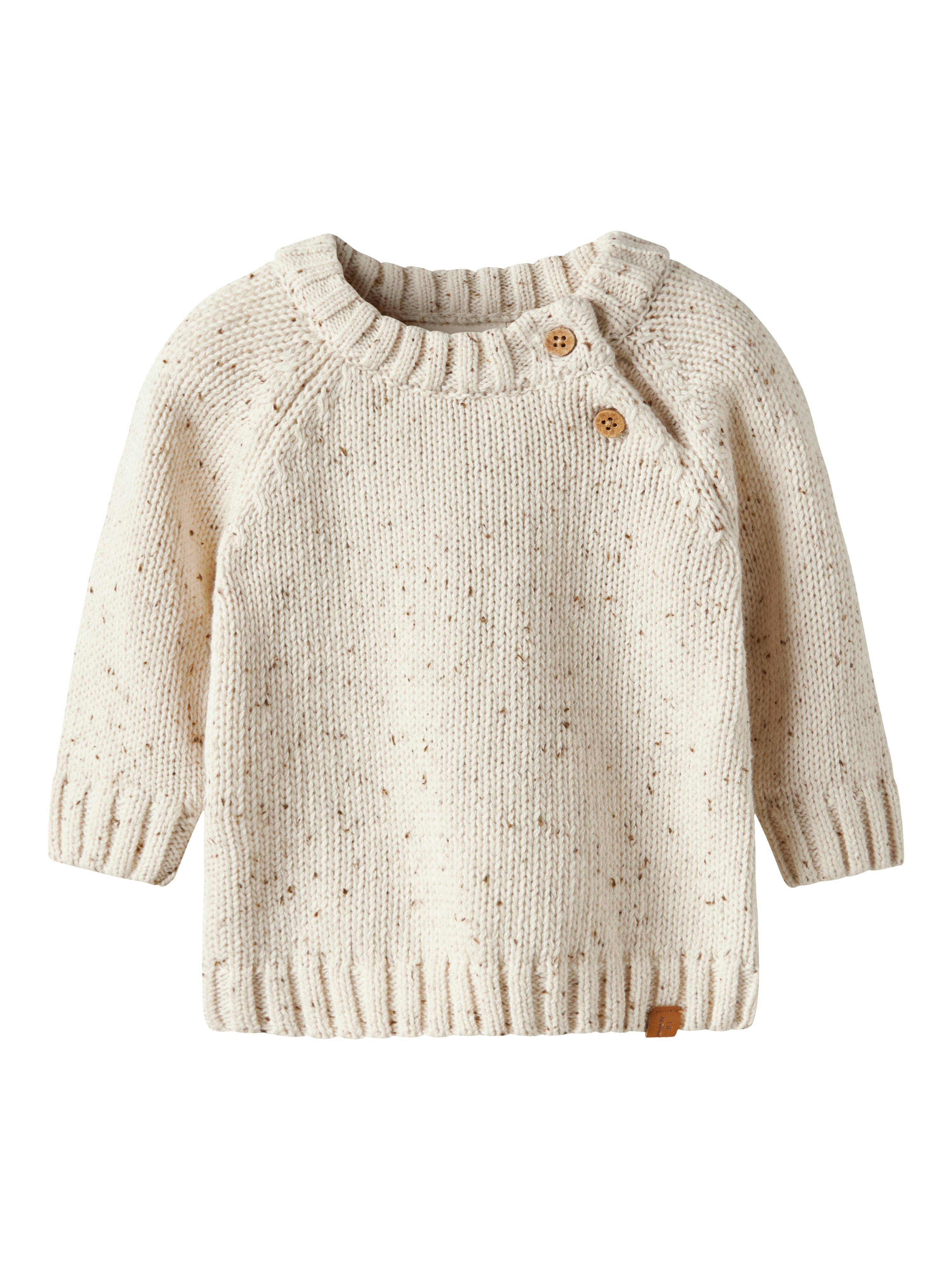 Lil Atelier Galto Fak LS Knit - Turtledove