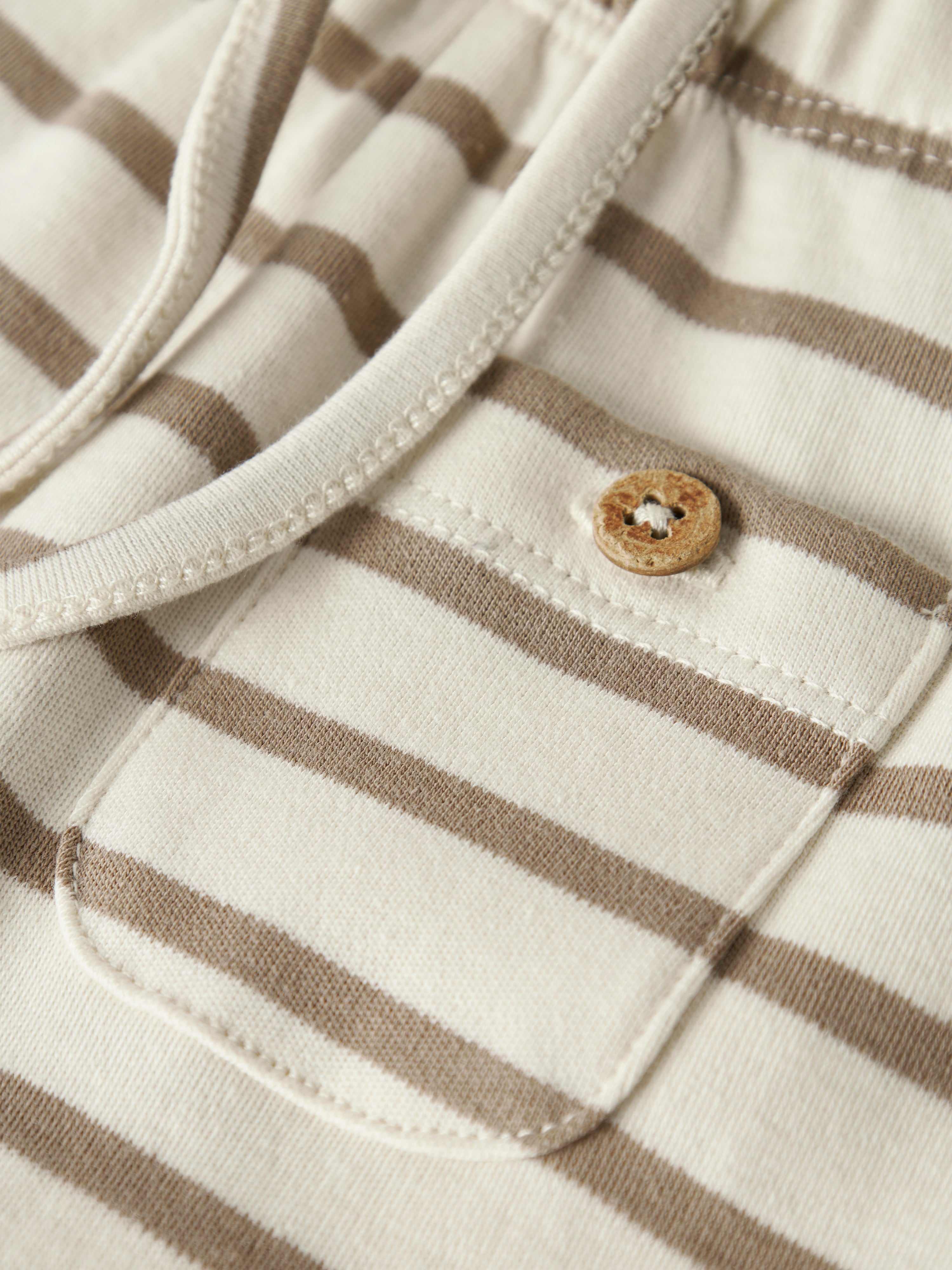 Lil Atelier Limia Nob Loose Pants - Turtledove/Sepia Tint