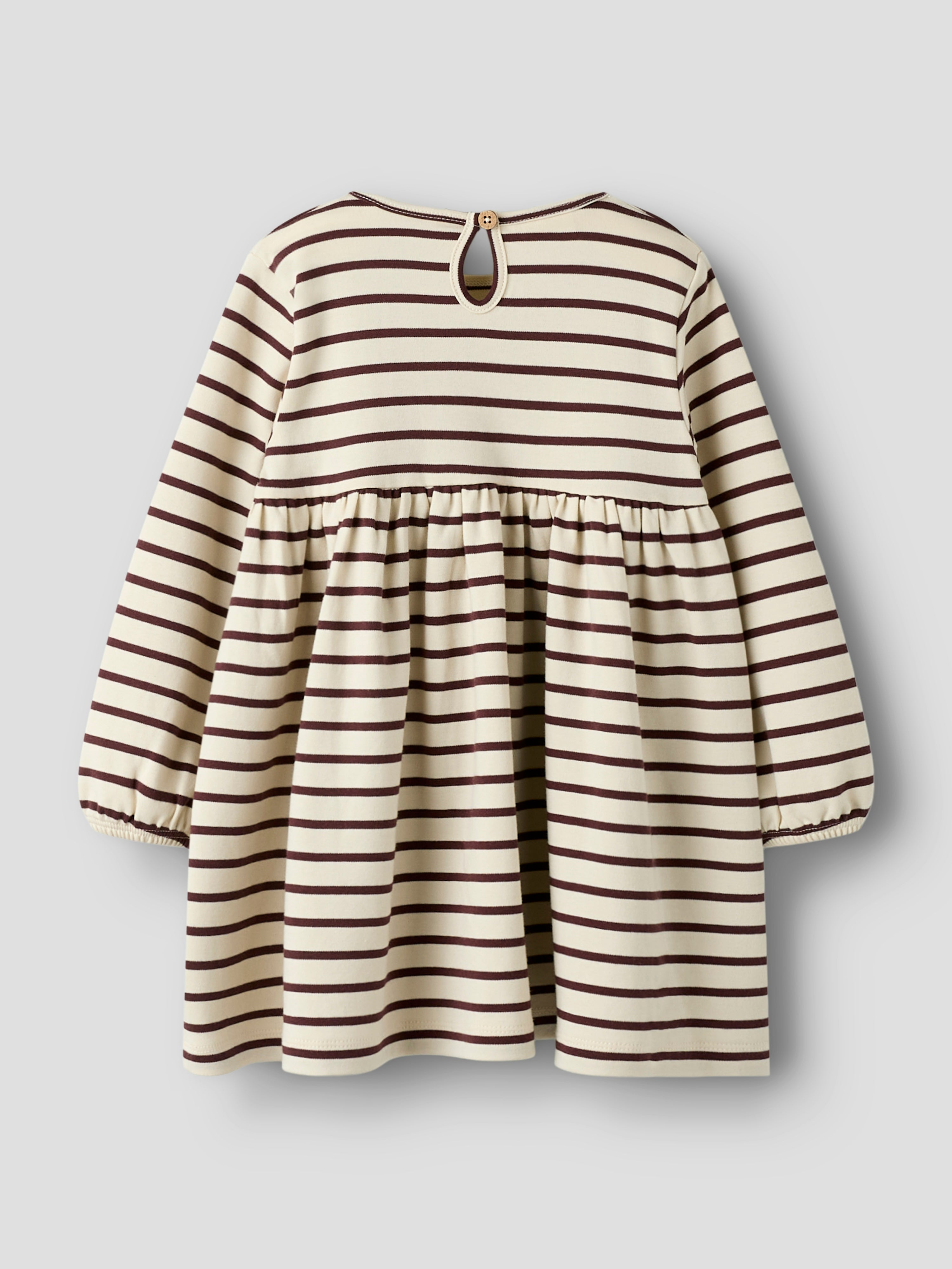 Lil Atelier Limia Loose Dress - Turtledove/Catawba Grape