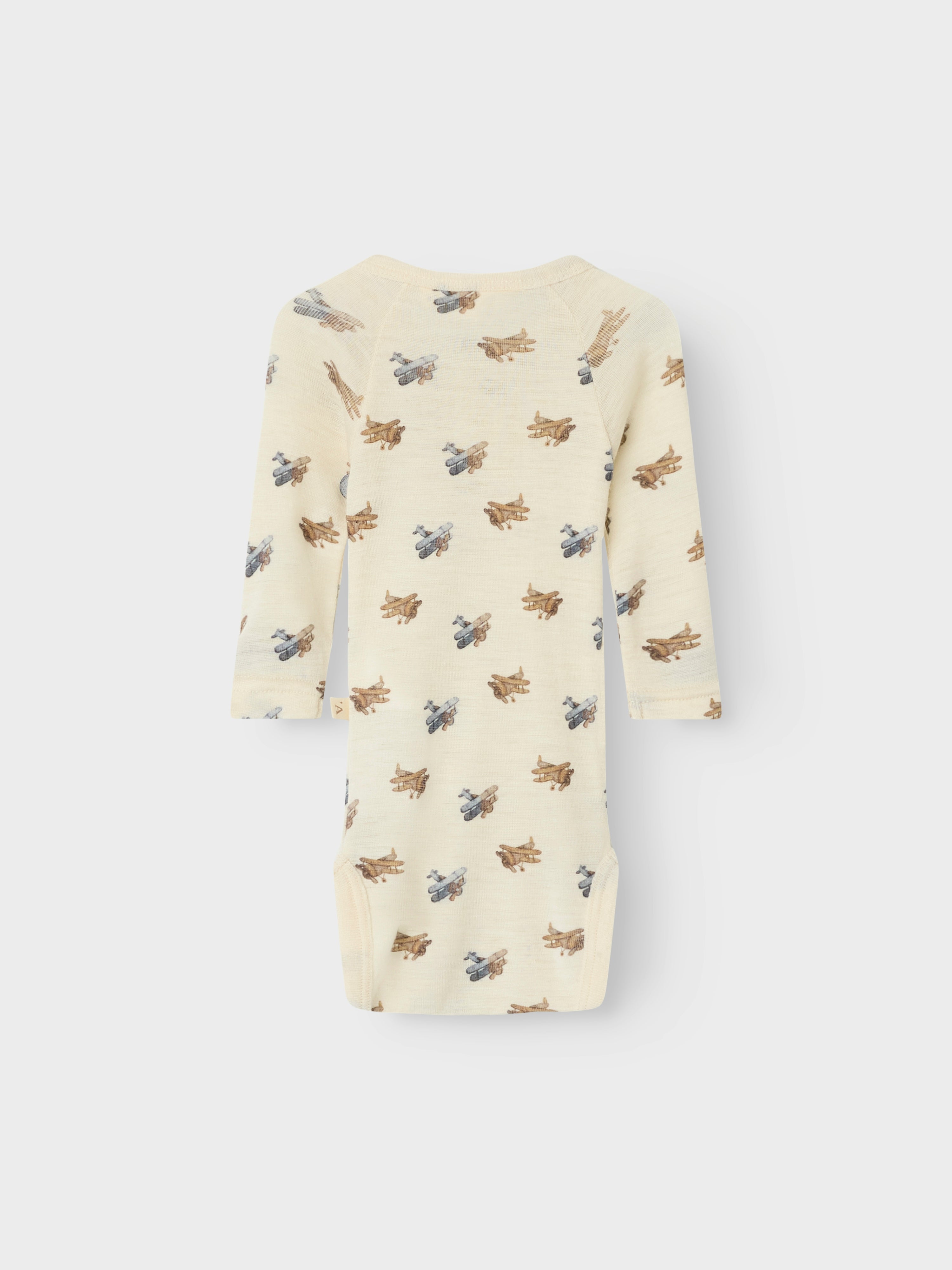 Lil Atelier Nalu Wool Body - Turtledove