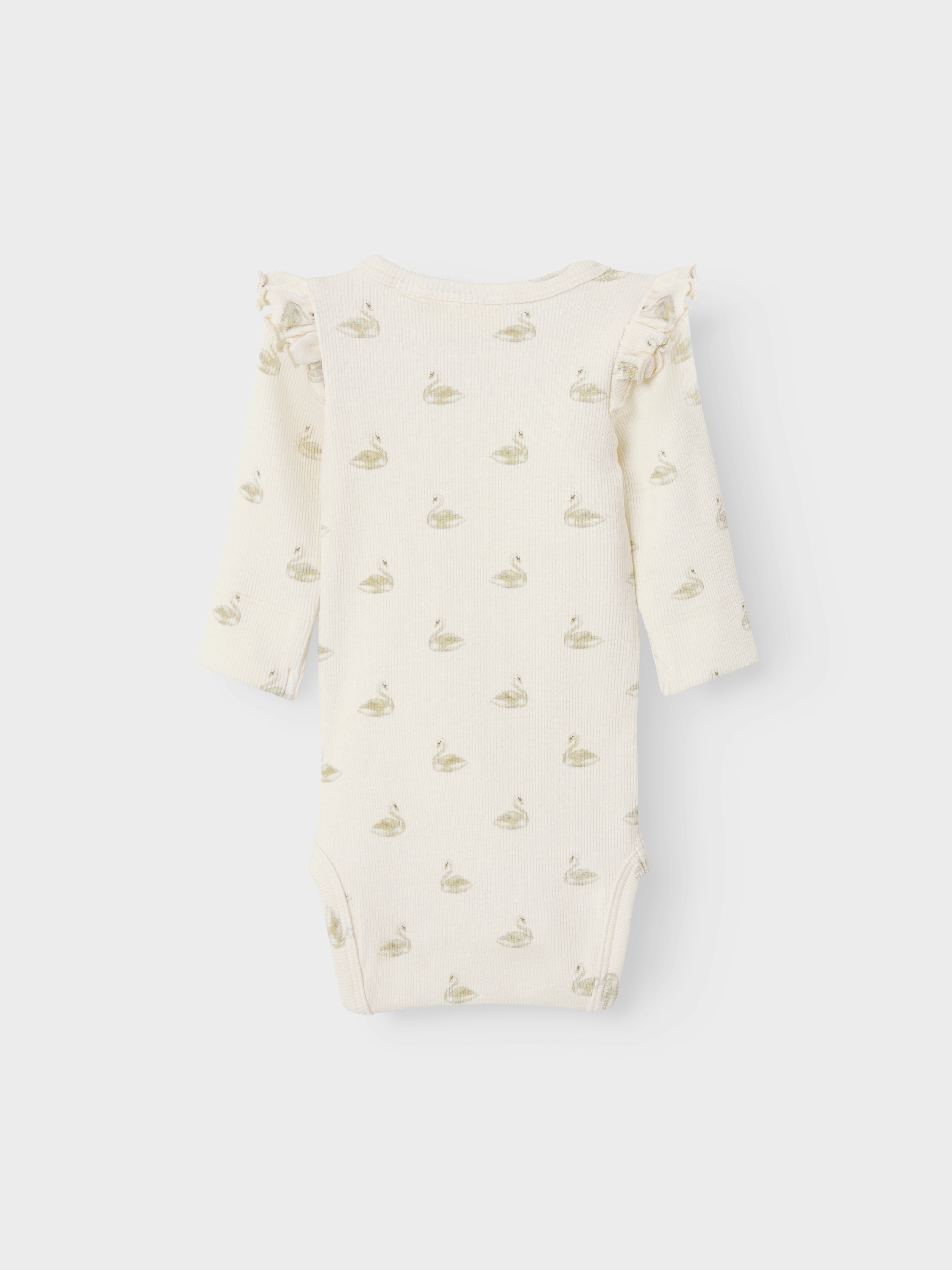 Lil Atelier Gavo Eko Slim Body NOOS - Pastel Parchment/Swan