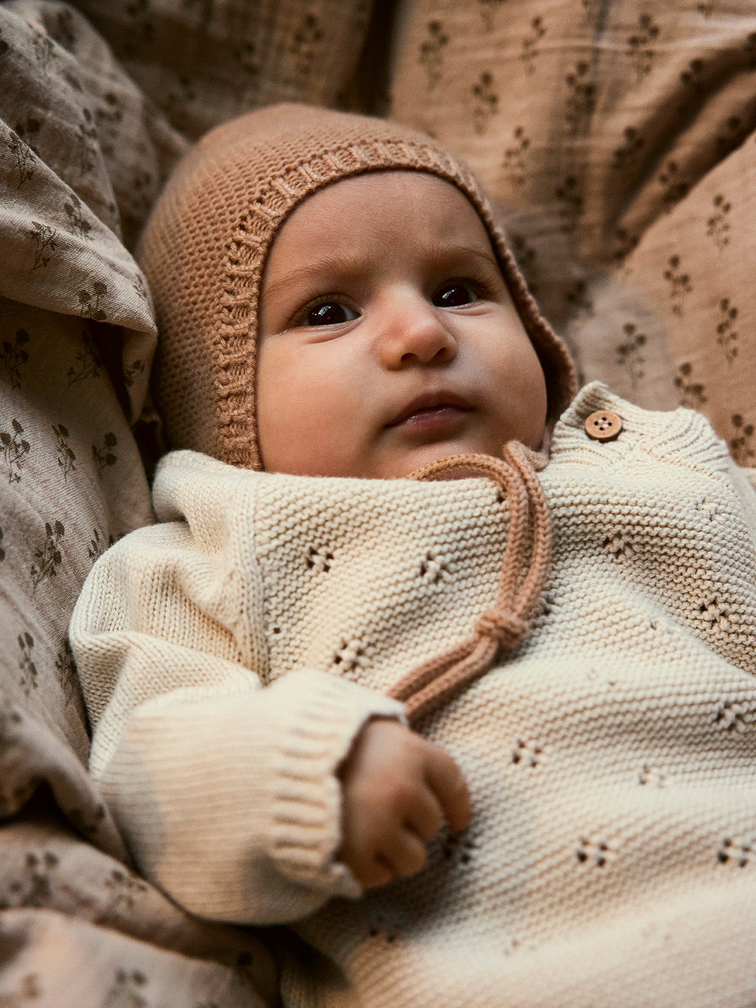 Lil Atelier Laguna Wrap Knit Cardigan - Turtledove