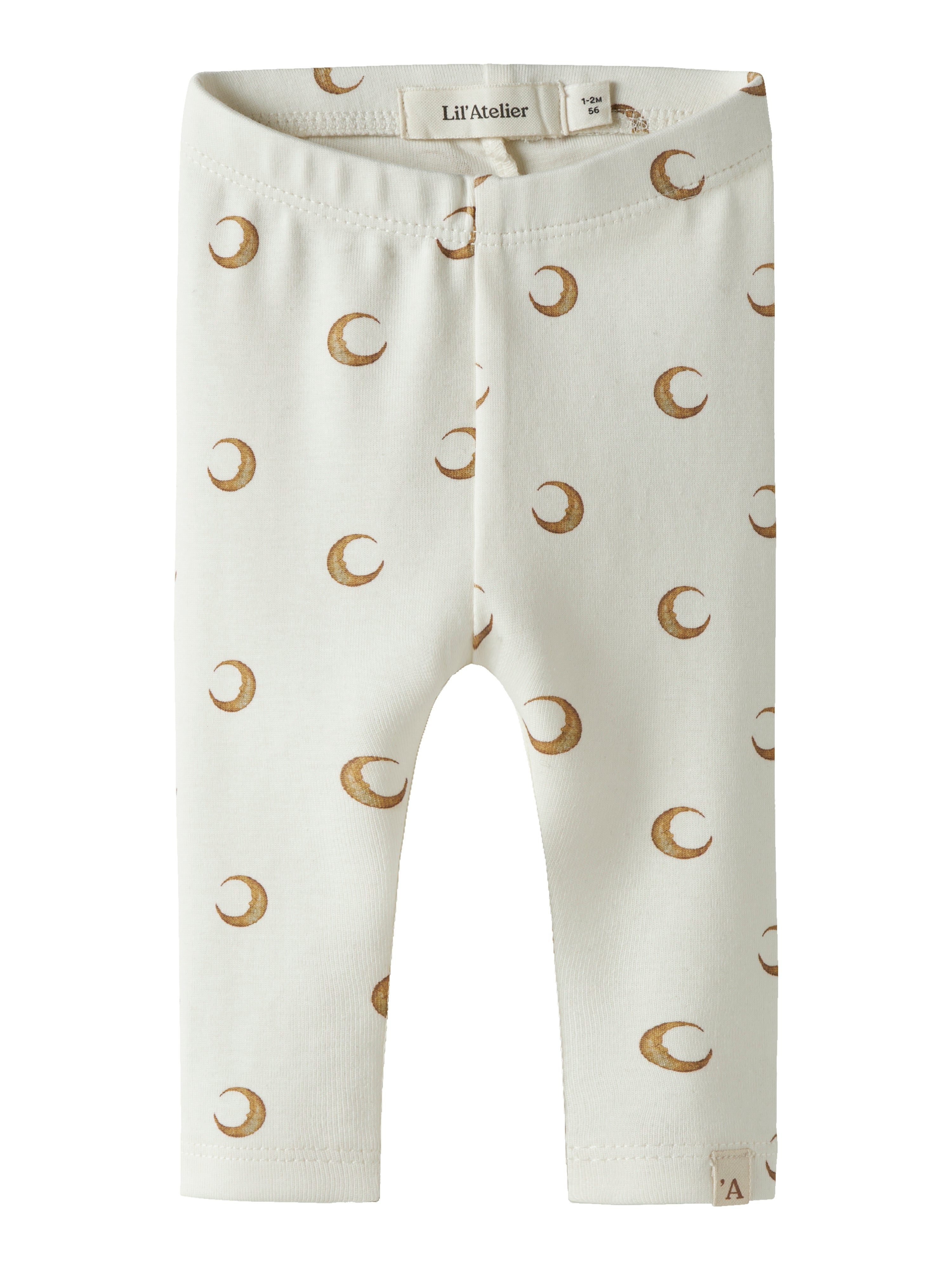 Lil Atelier Layo Kim Leggings - Coconut Milk/Moon