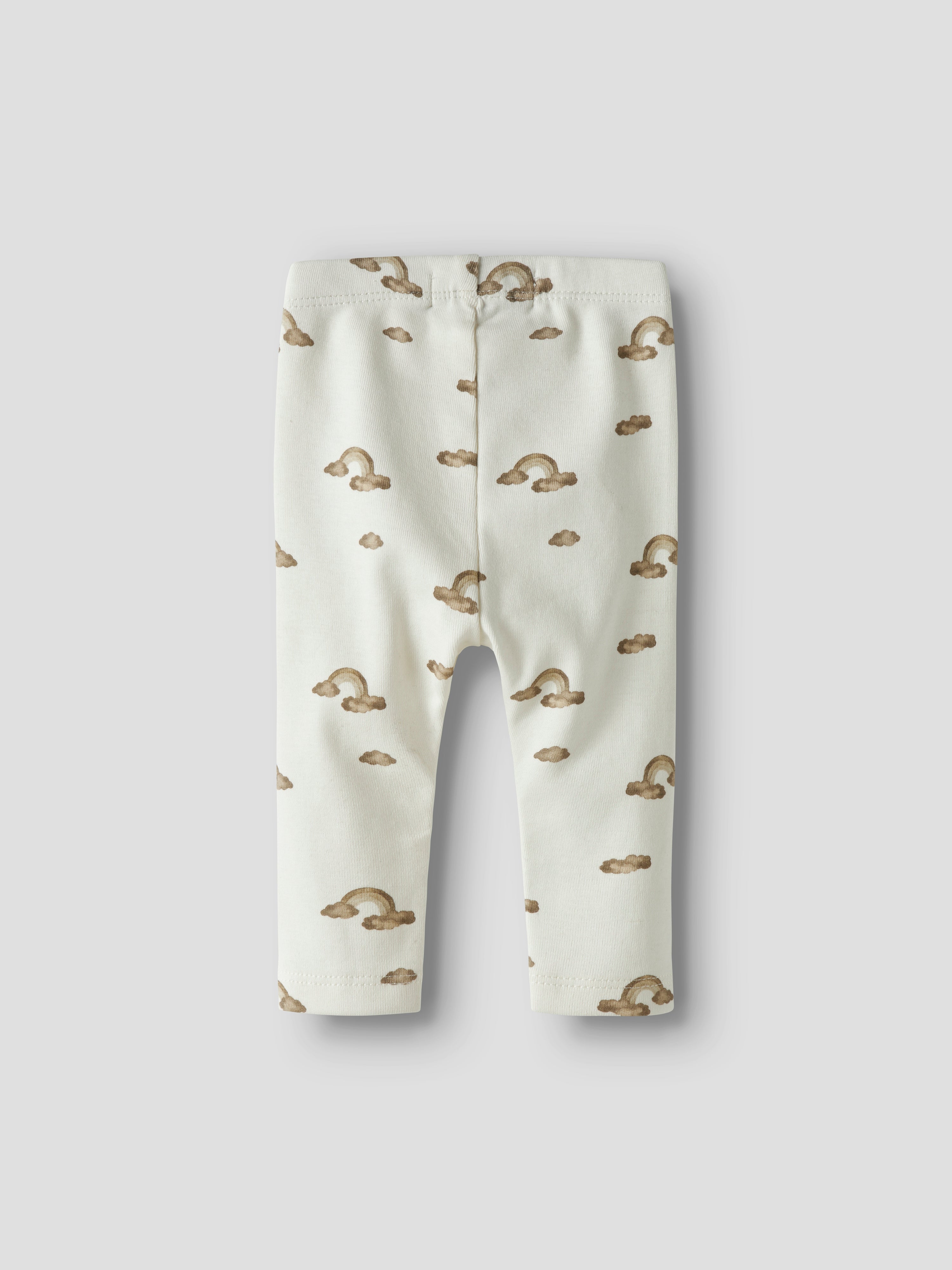 Lil Atelier Layo Kim Leggings - Coconut Milk/Rainbow