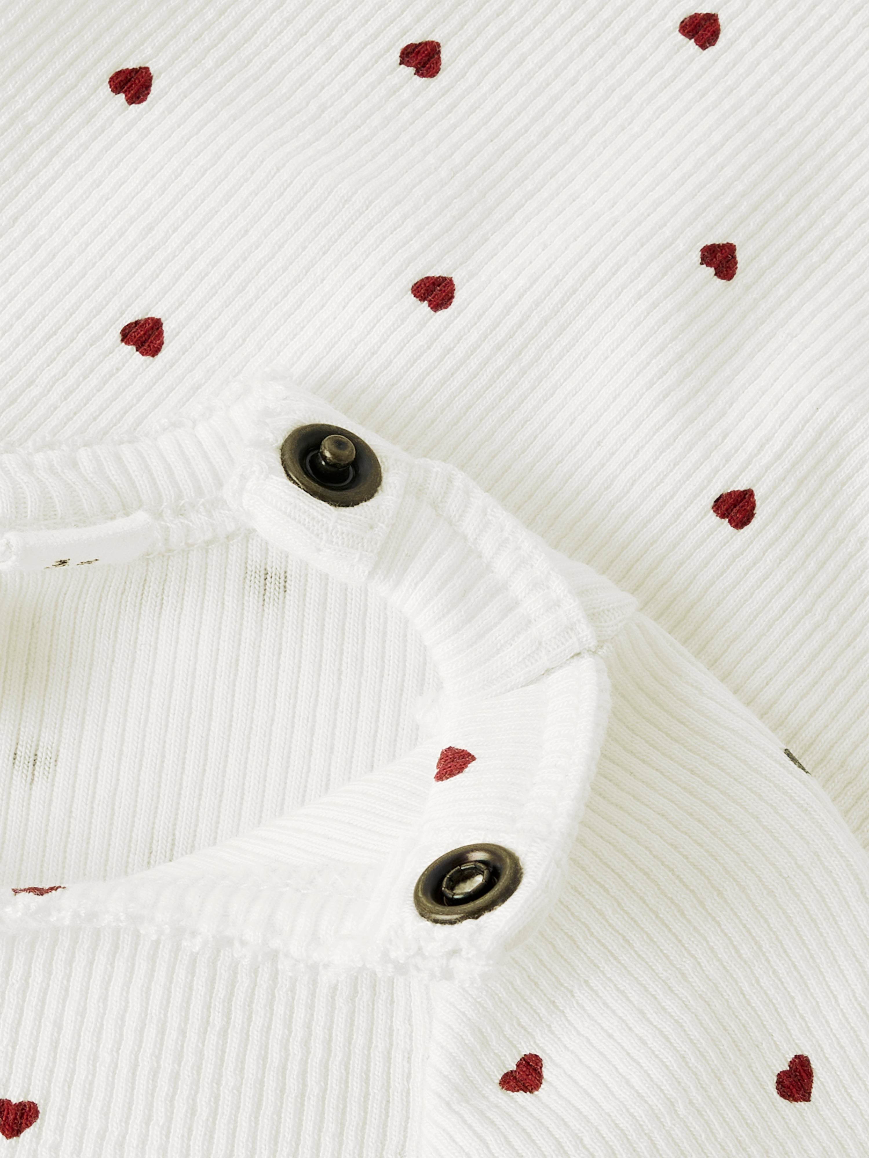 Lil Atelier Gago Slim Body NOOS - Coconut Milk Heart