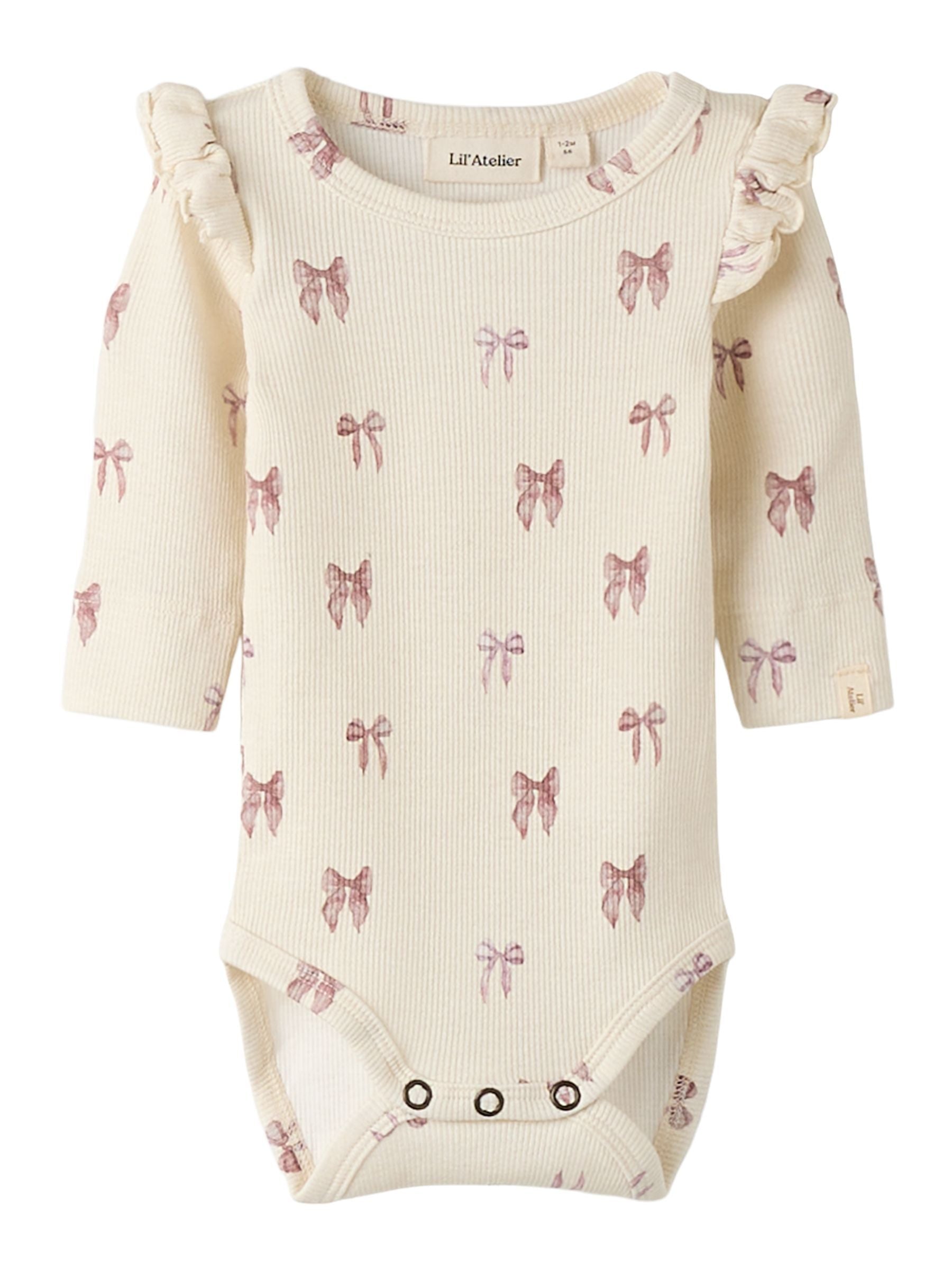Lil Atelier Gavo Eko Slim Body NOOS - Turtledove/Bow