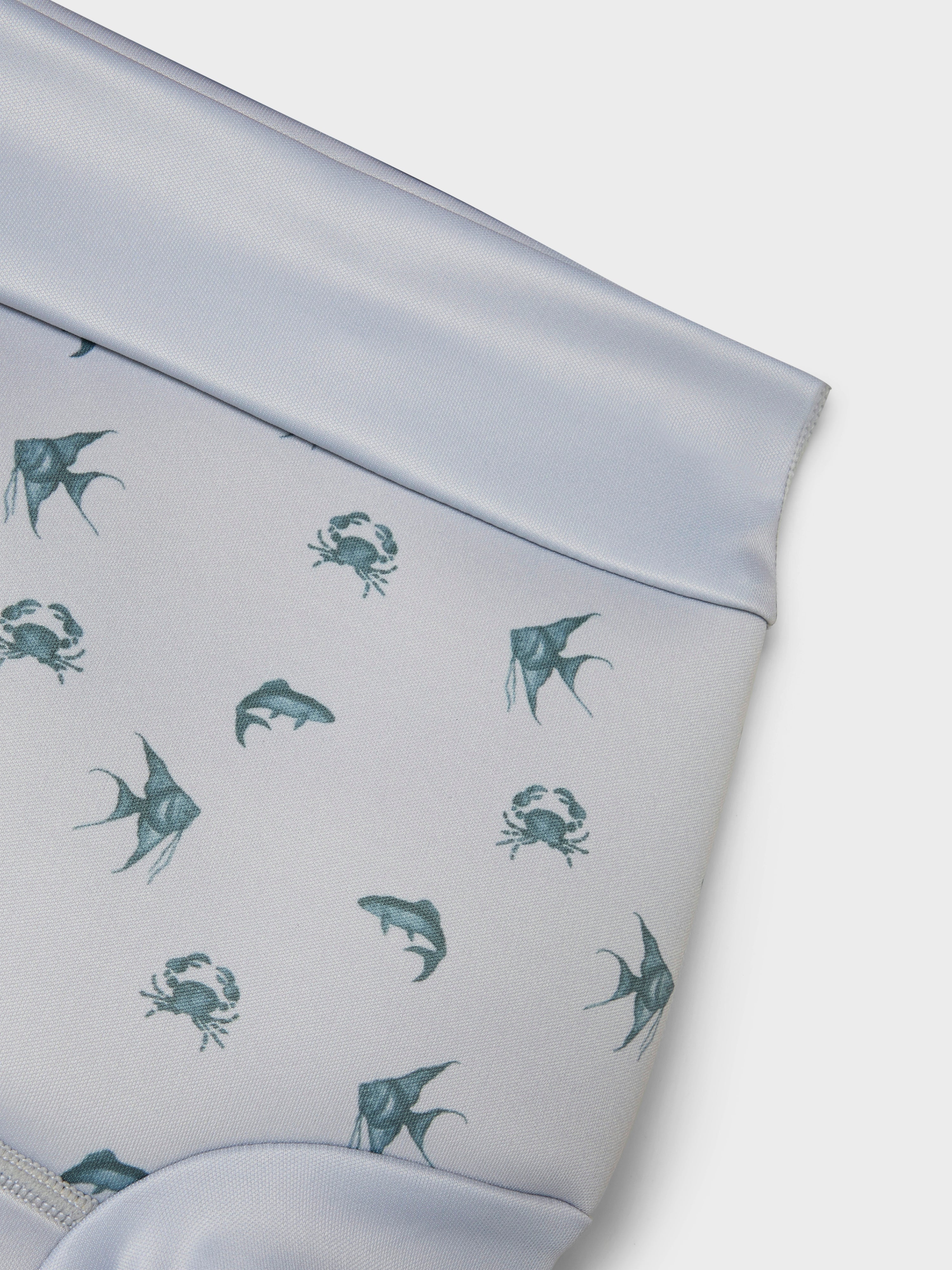 Lil Atelier Fero Swim Brief - Vapor Blue