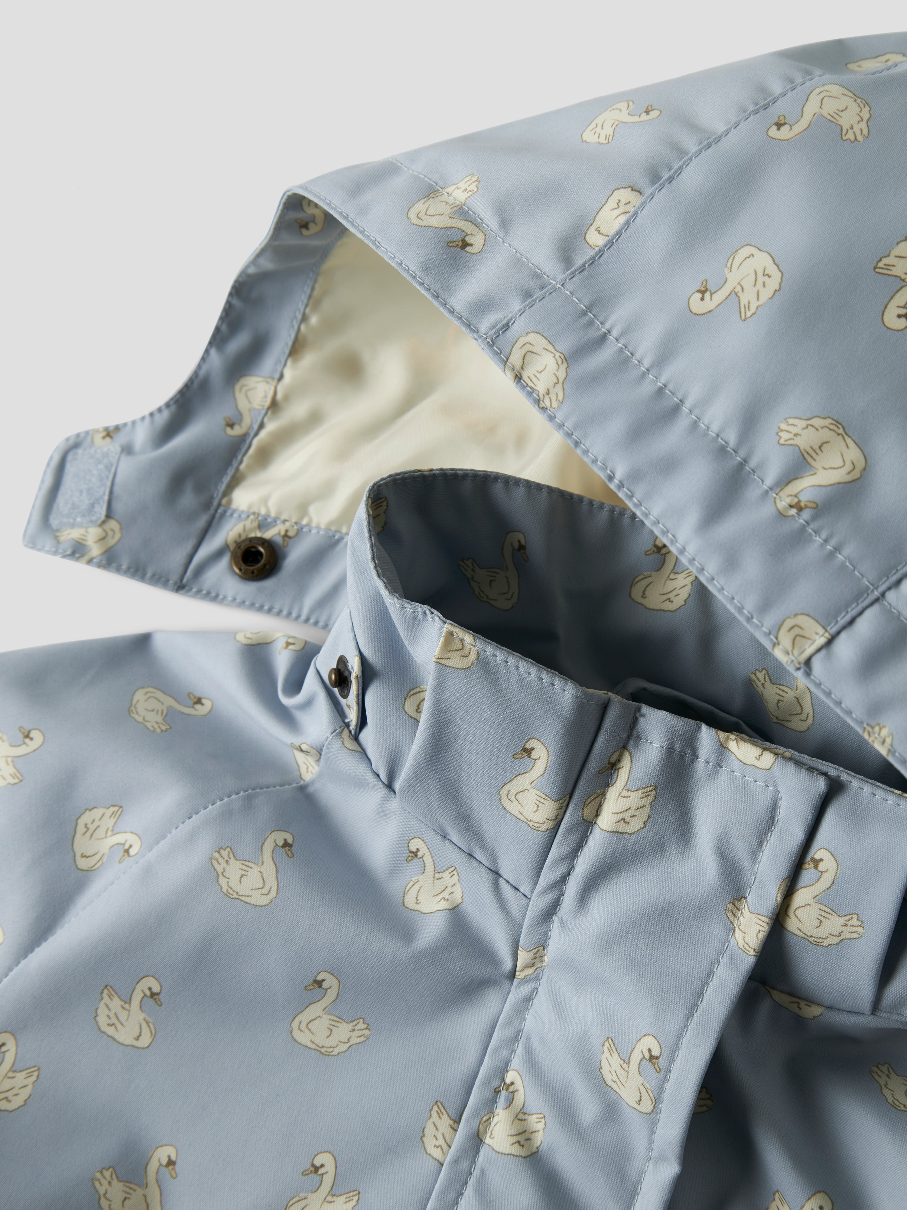 Lil Atelier Gudrun Jacket - Zen Blue/Swan