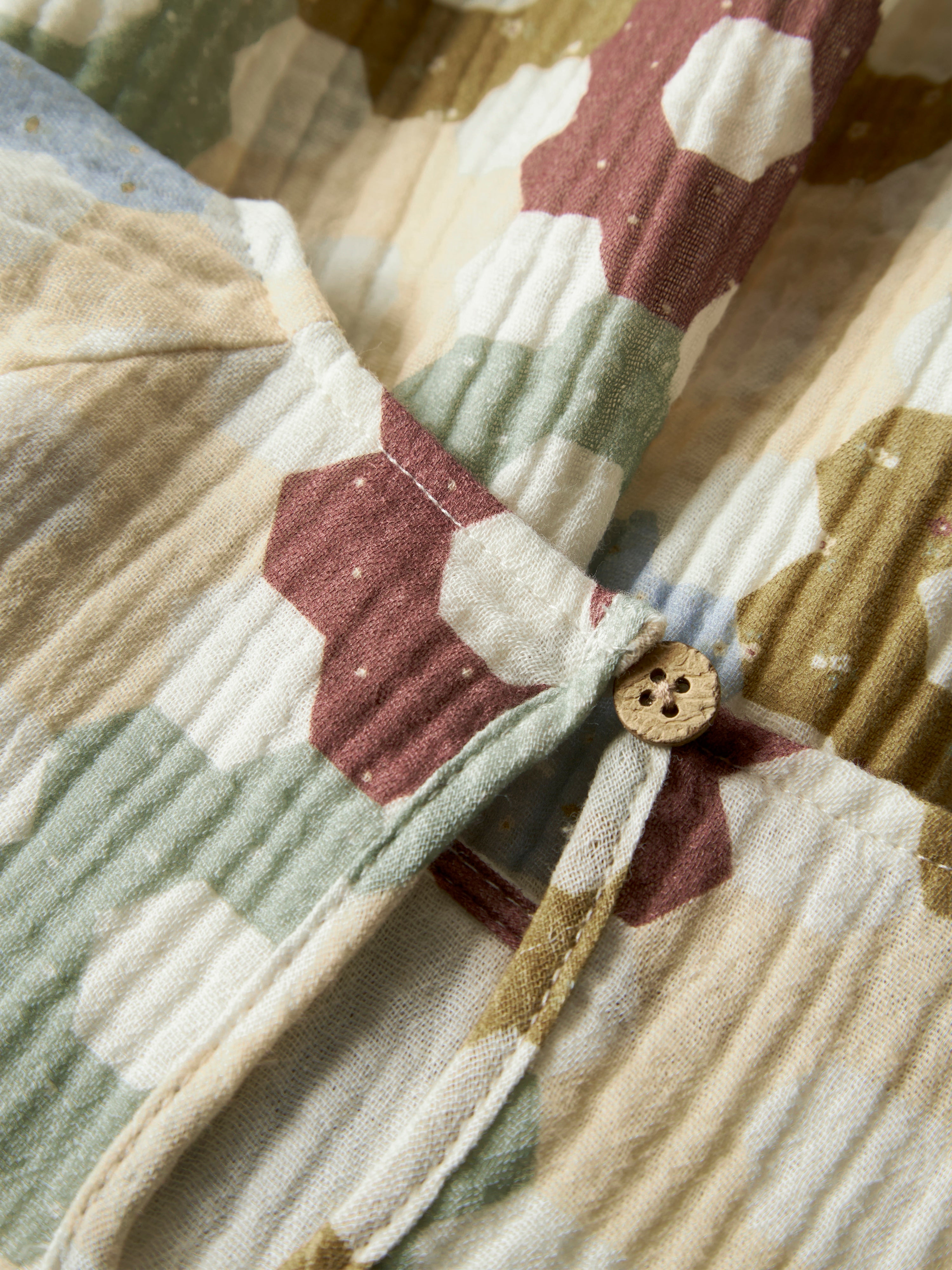 Lil Atelier Talia LS Loose Dress - Coconut Milk