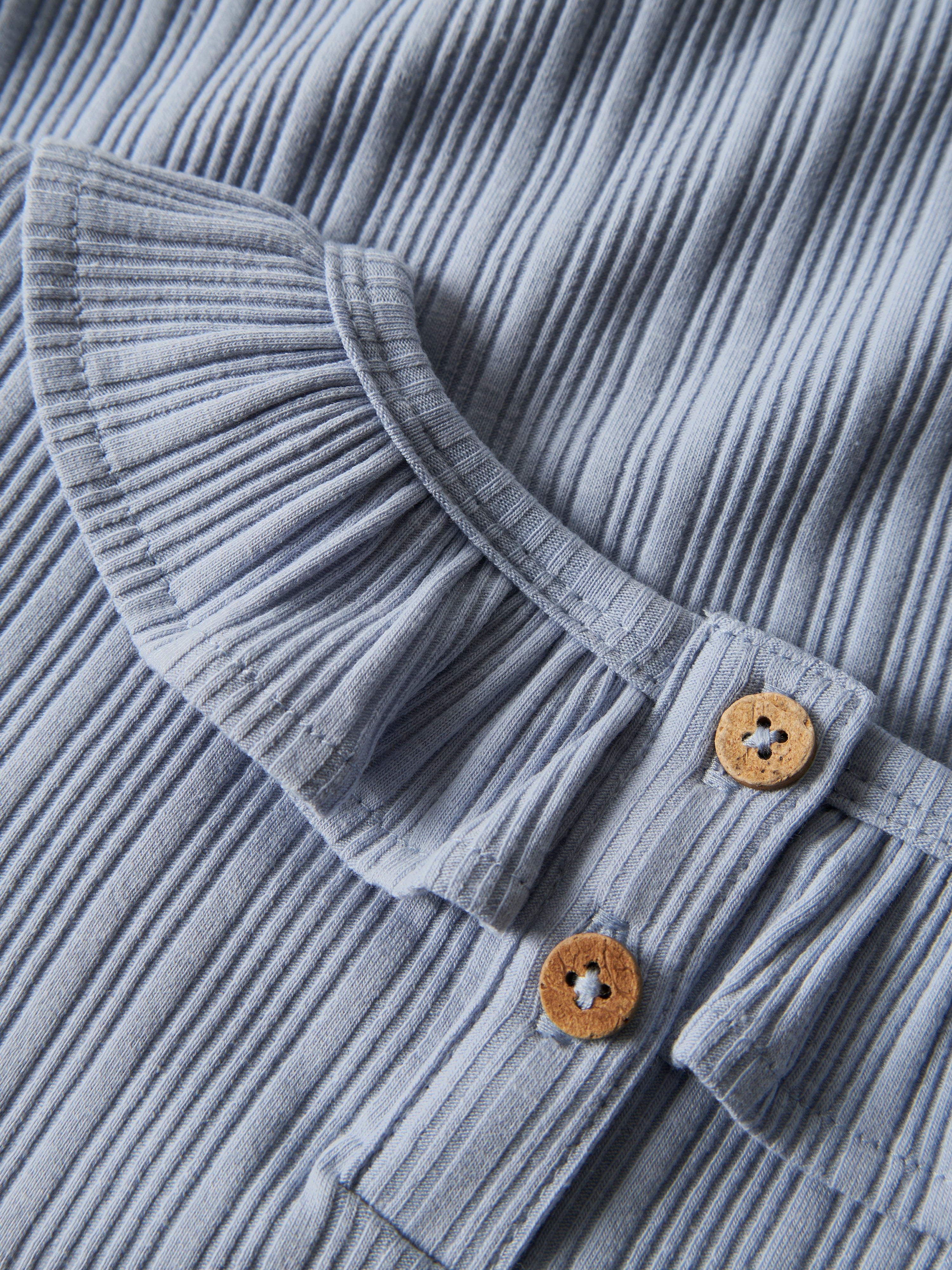 Lil Atelier Tansy Slim Top - Zen Blue