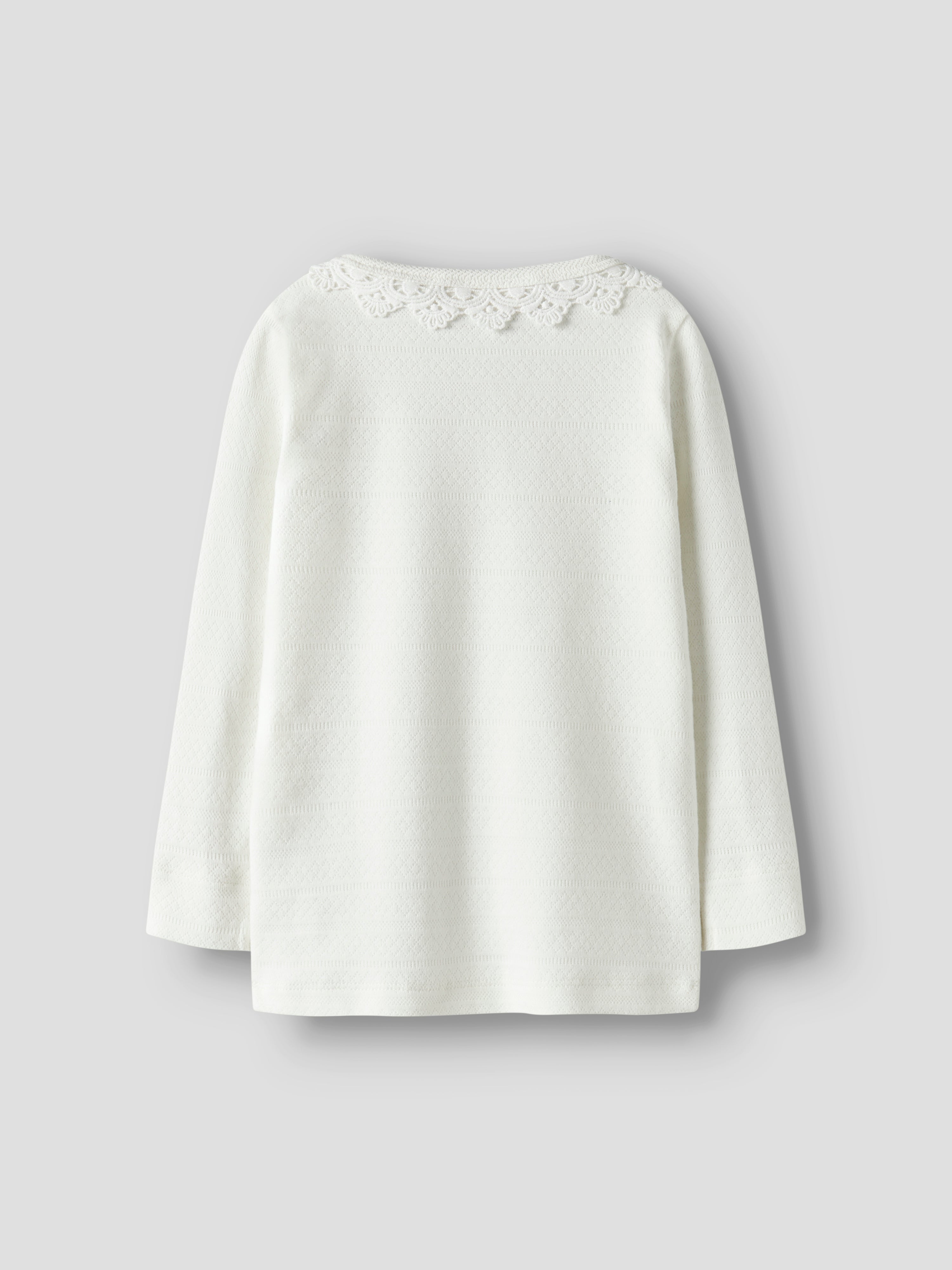 Lil Atelier Tapia LS Slim Top - Coconut Milk