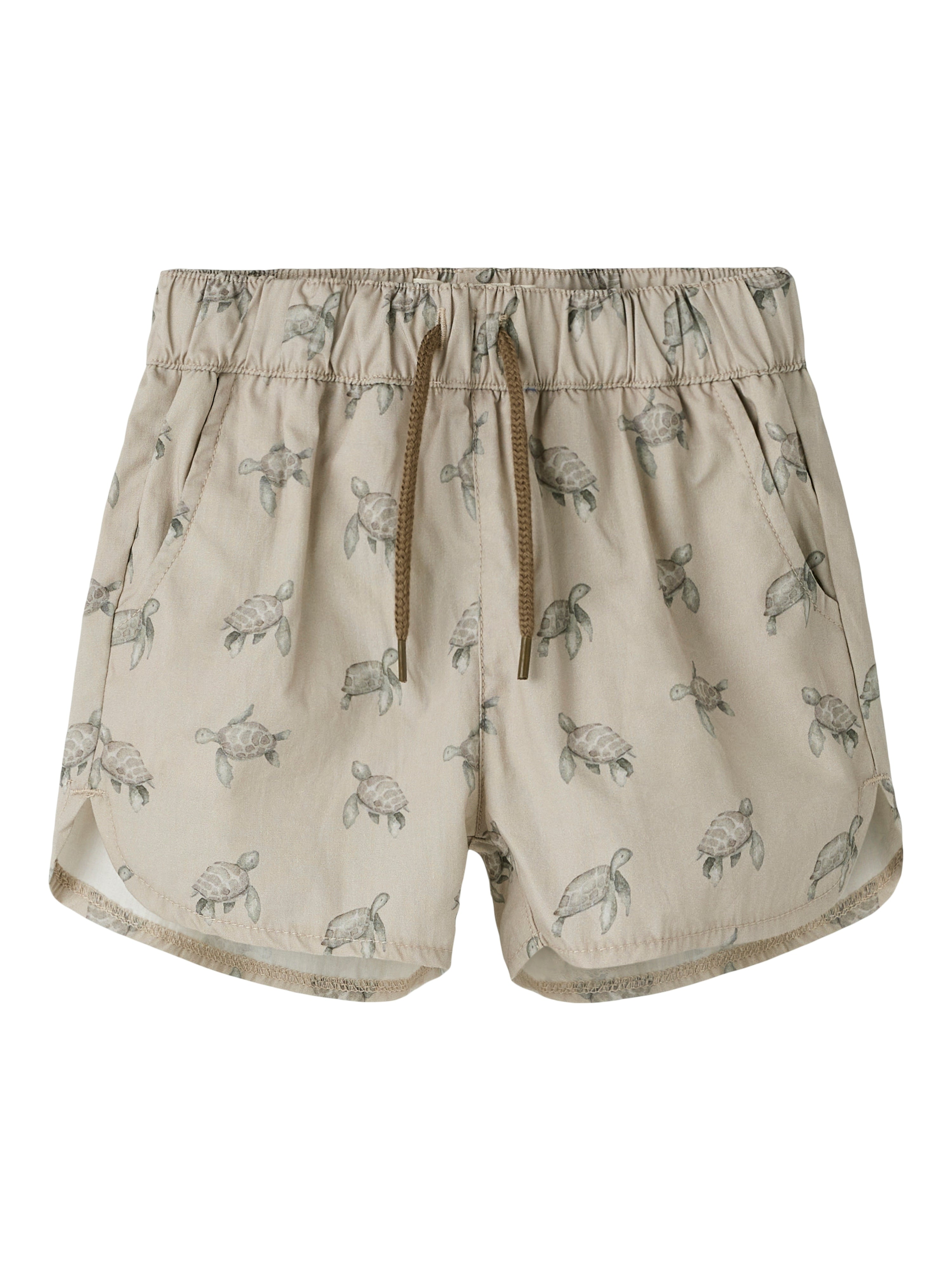 Lil Atelier Fandyn Loose Swim Shorts - Oxford Tan