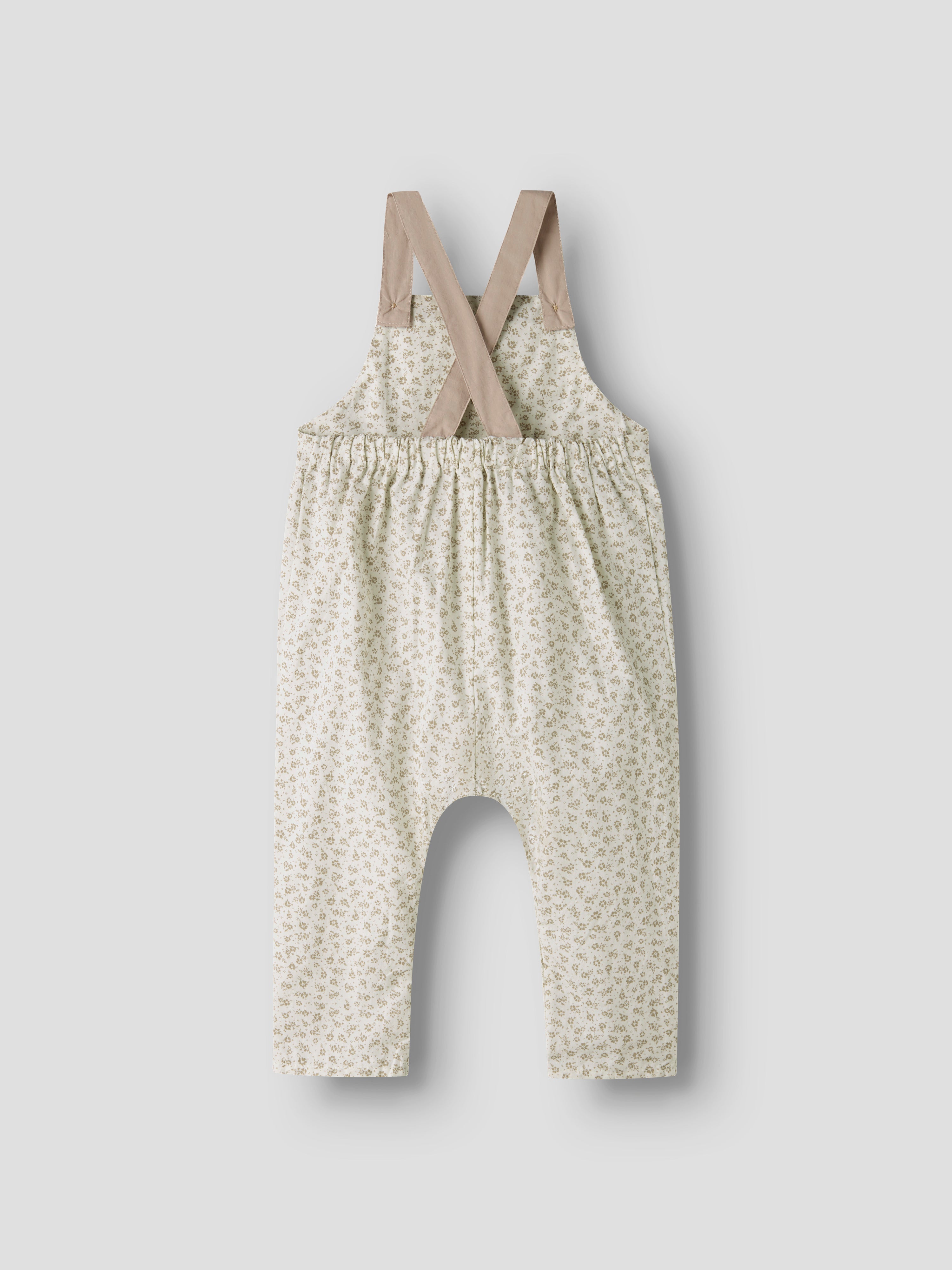 Lil Atelier Fjola Loose Overall - Coconut Milk