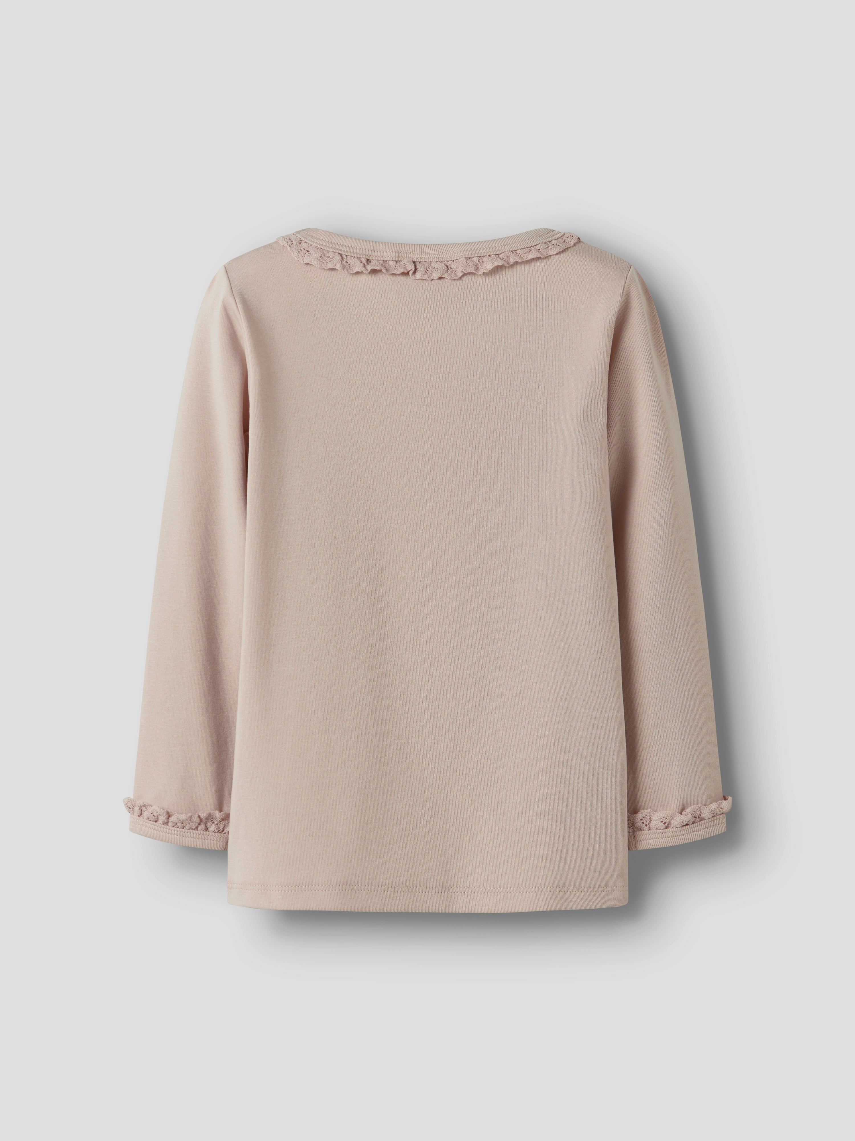 Lil Atelier Layo Sup Slim Top - Peach Whip