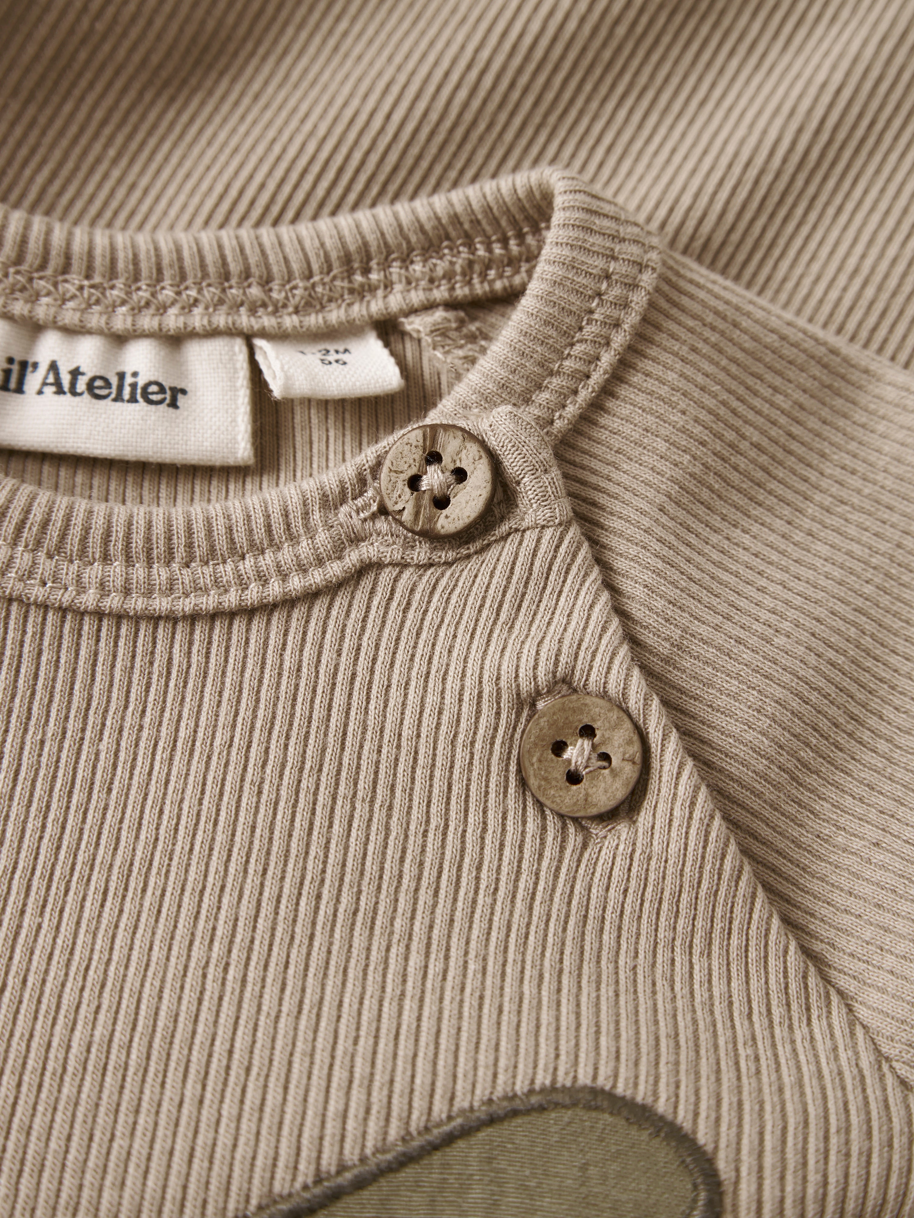 Lil Atelier Halli His Loose Body - Oxford Tan