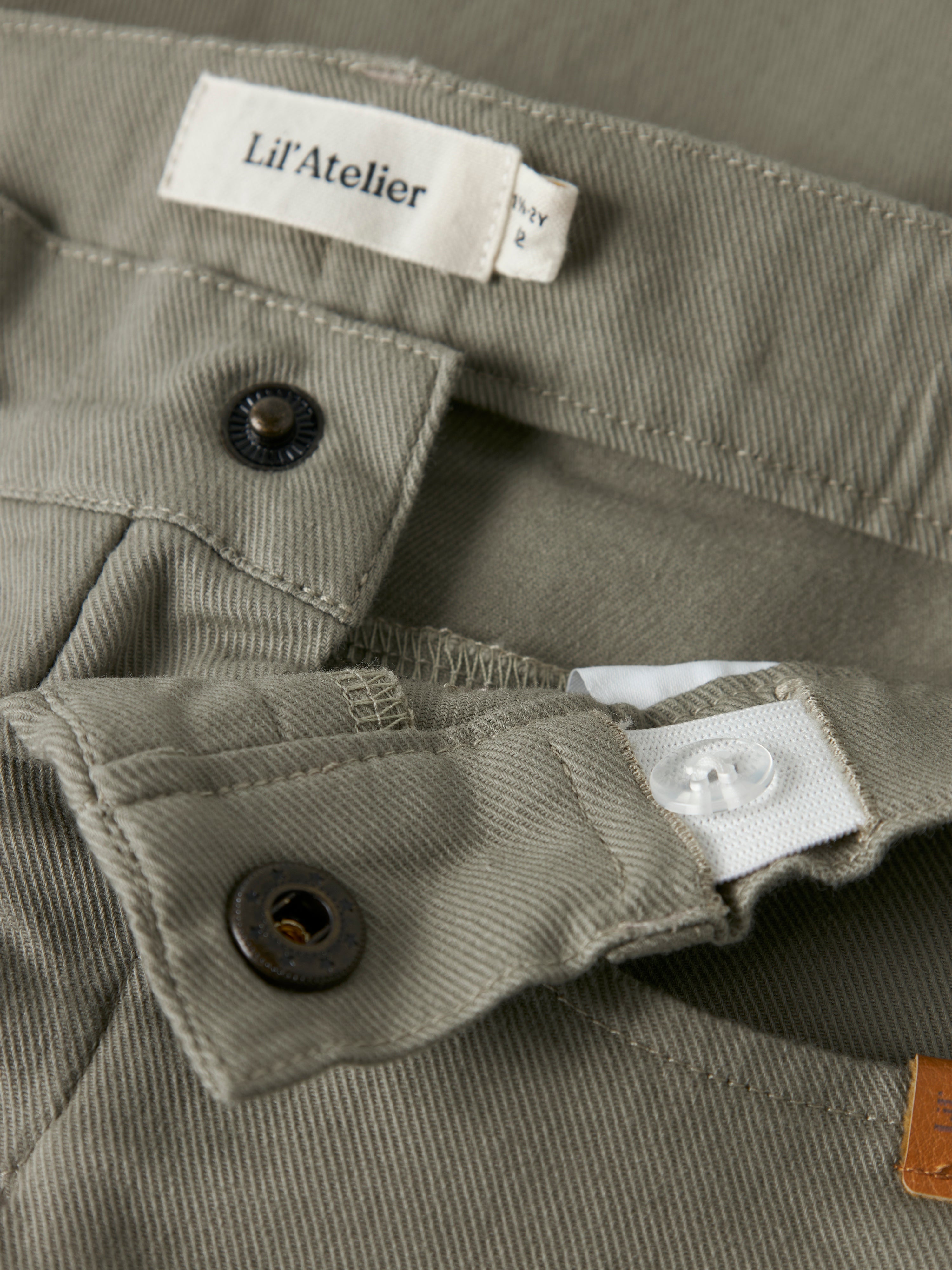 Lil Atelier Doreen Twill Pants - Overland Trek