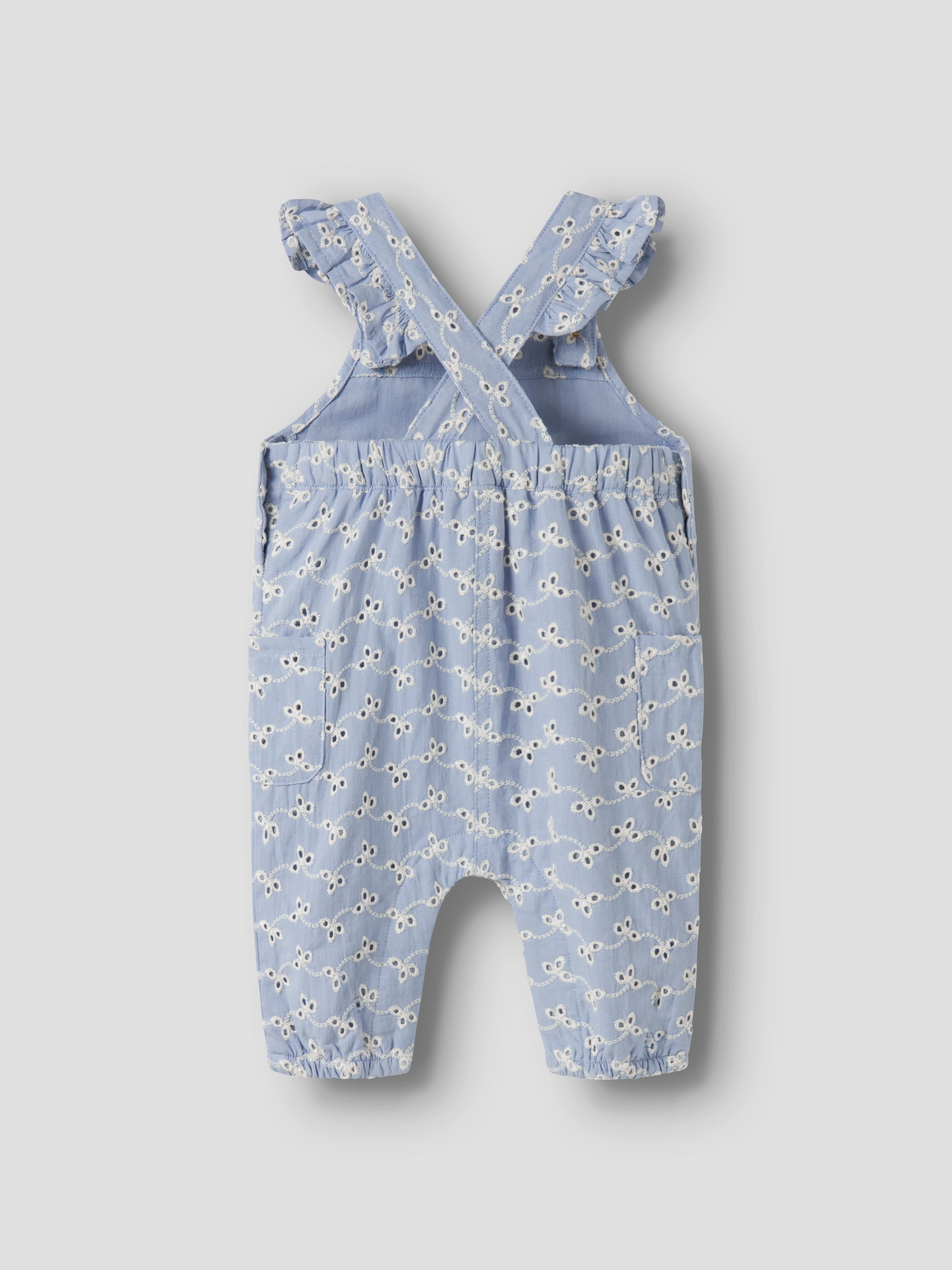 Lil Atelier Tessie Loose Overall - Zen Blue