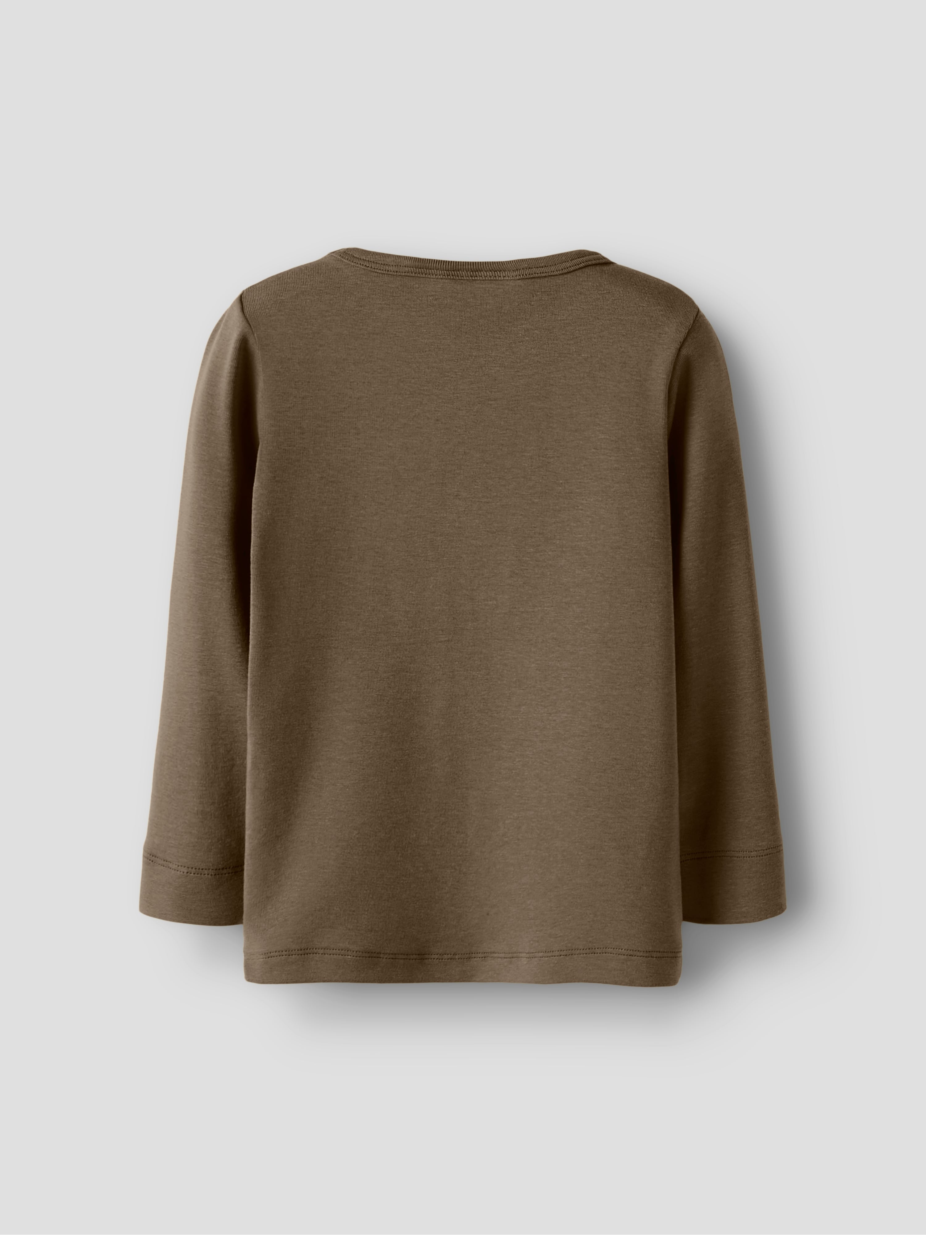 Lil Atelier Gayo LS Slim Top - Shitake