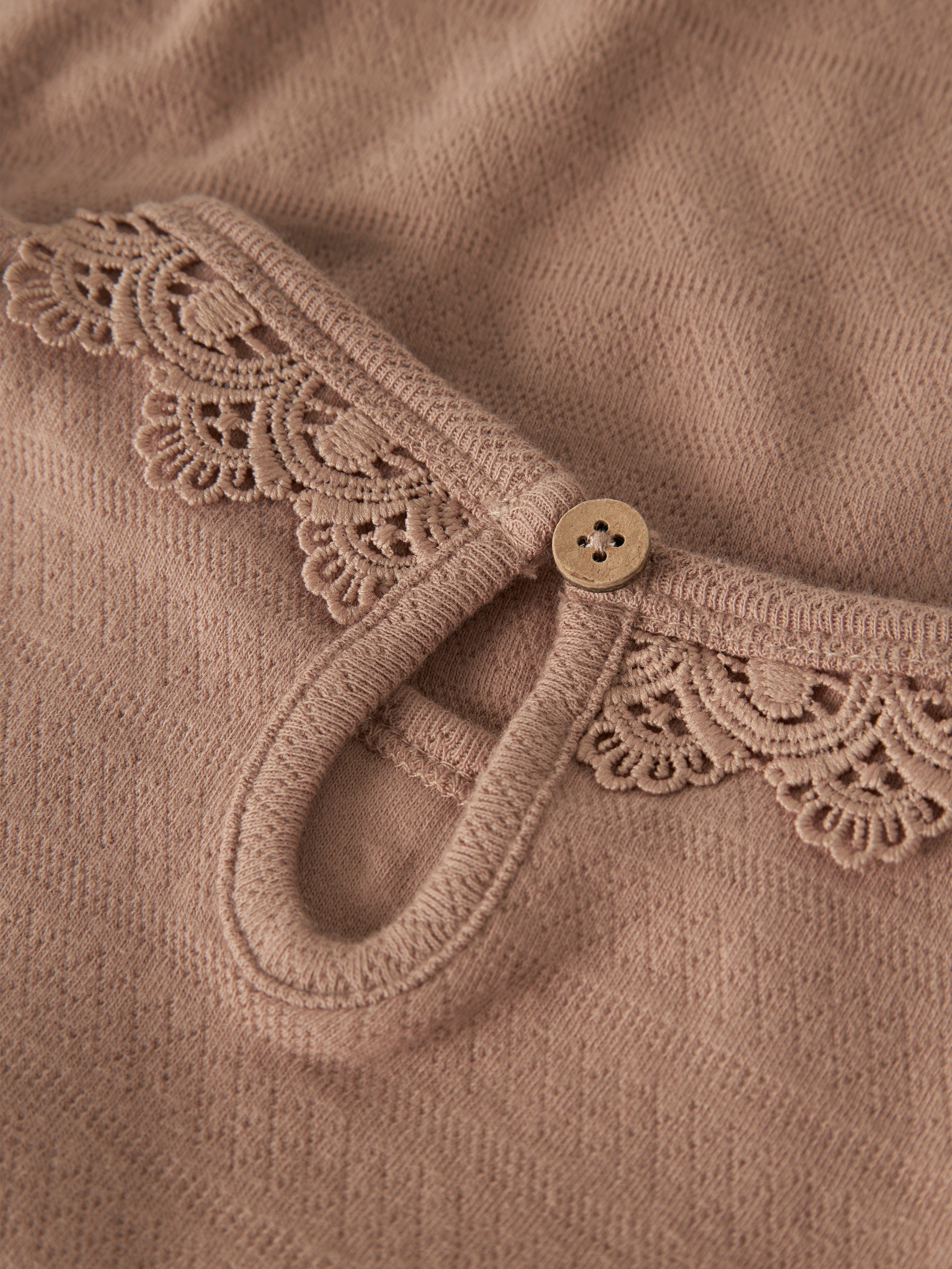 Lil Atelier Tapia LS Slim Top - Roebuck