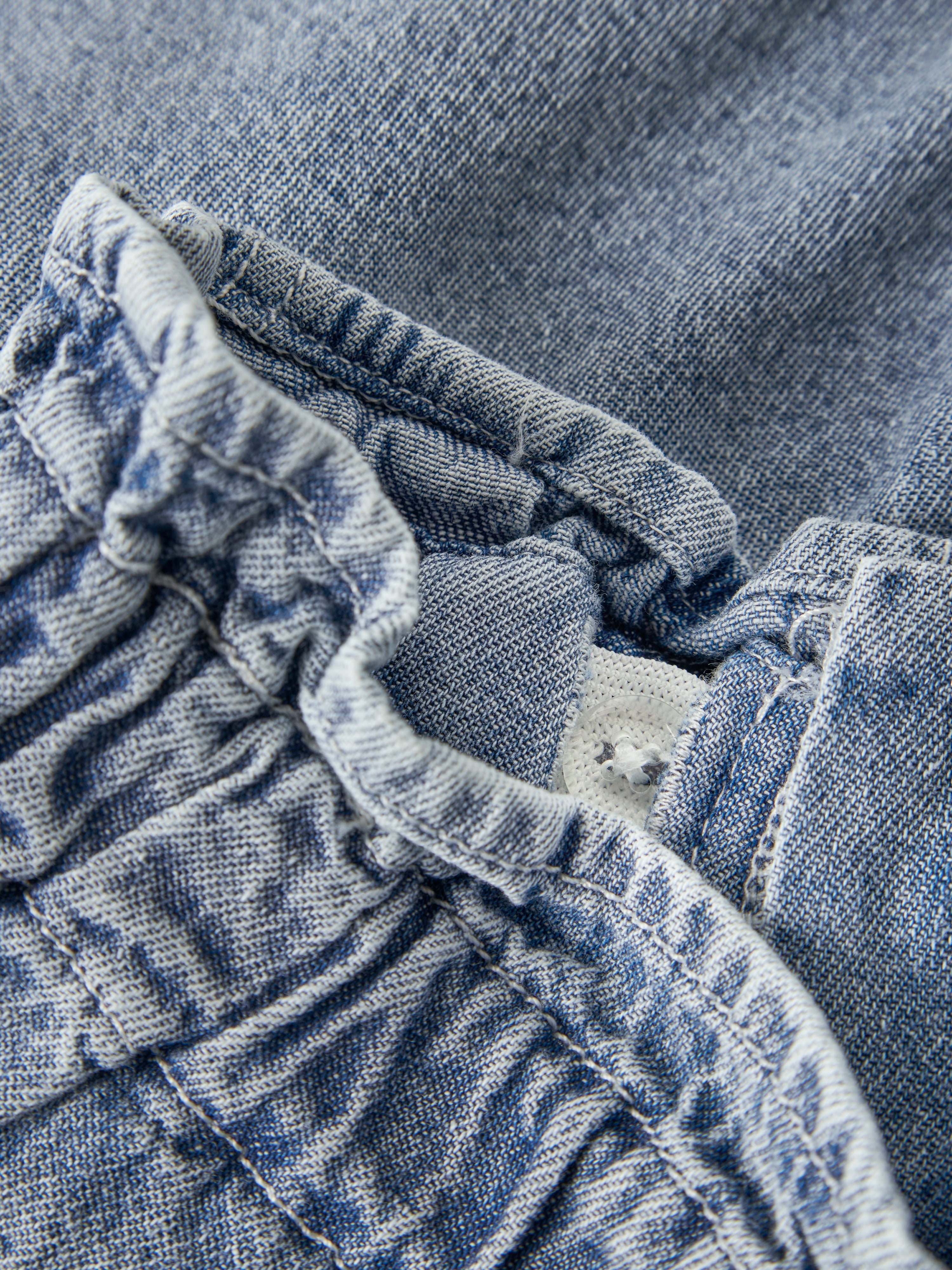 Lil Atelier Funda - Loose Denim Skirt - Medium Blue Denim