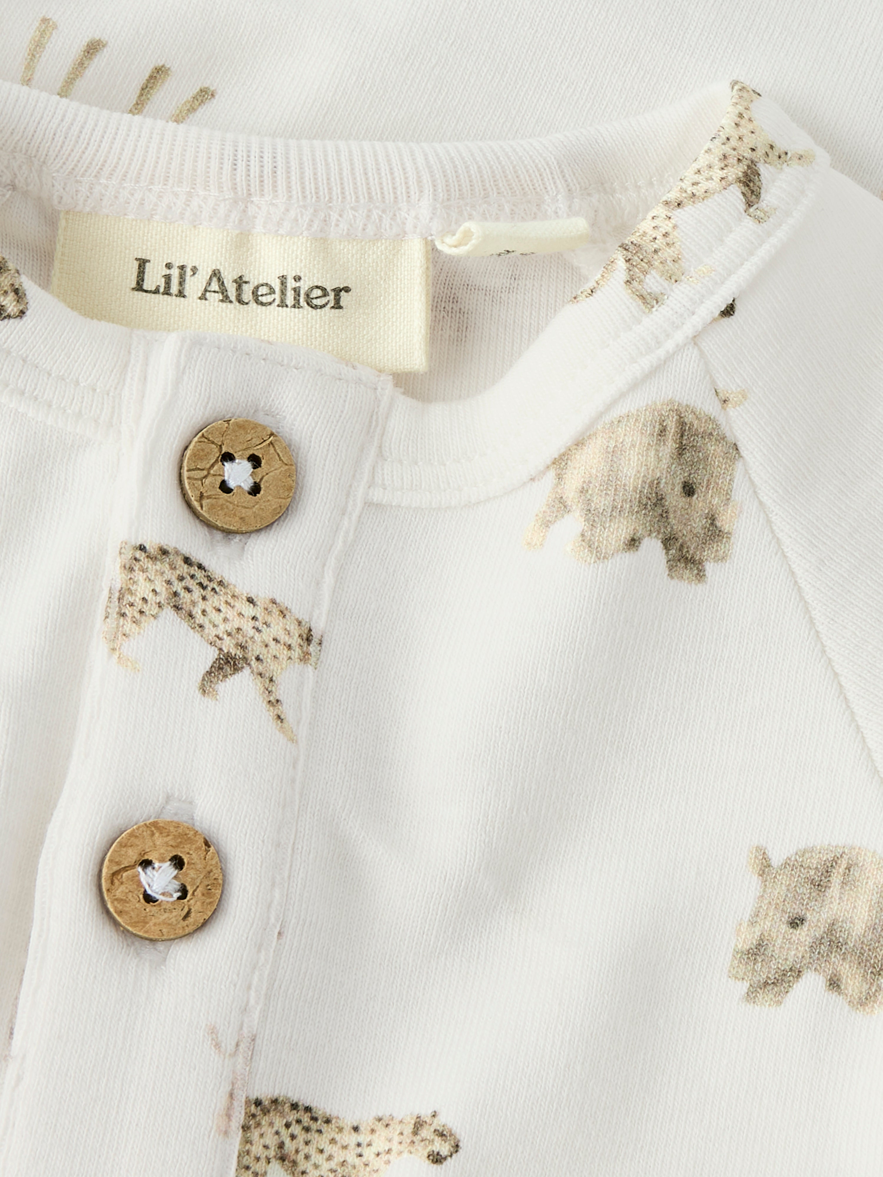 Lil Atelier Gayo Elm Slim body - Coconut Milk
