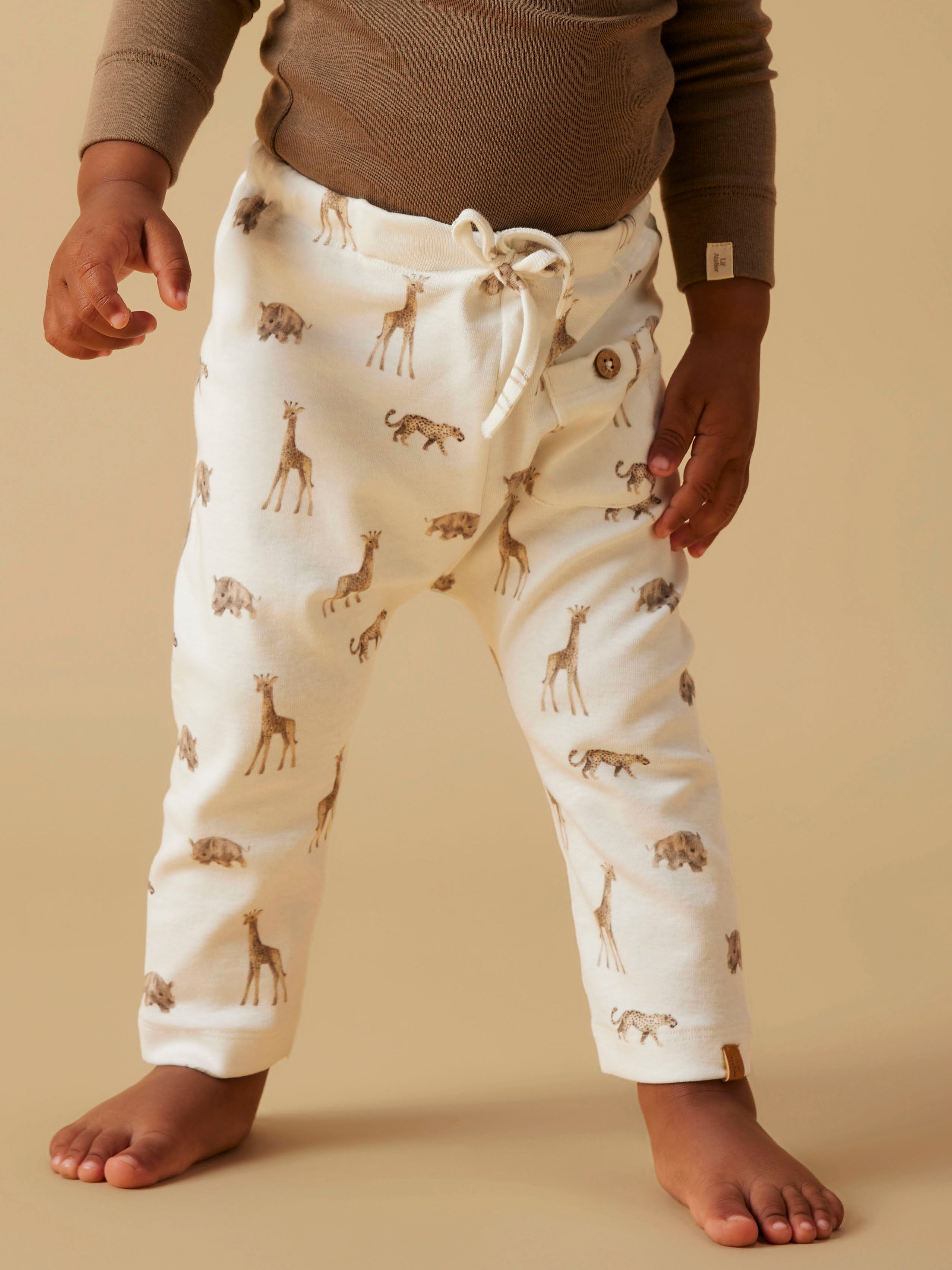 Lil Atelier Gayo Elo Pants - Coconut Milk
