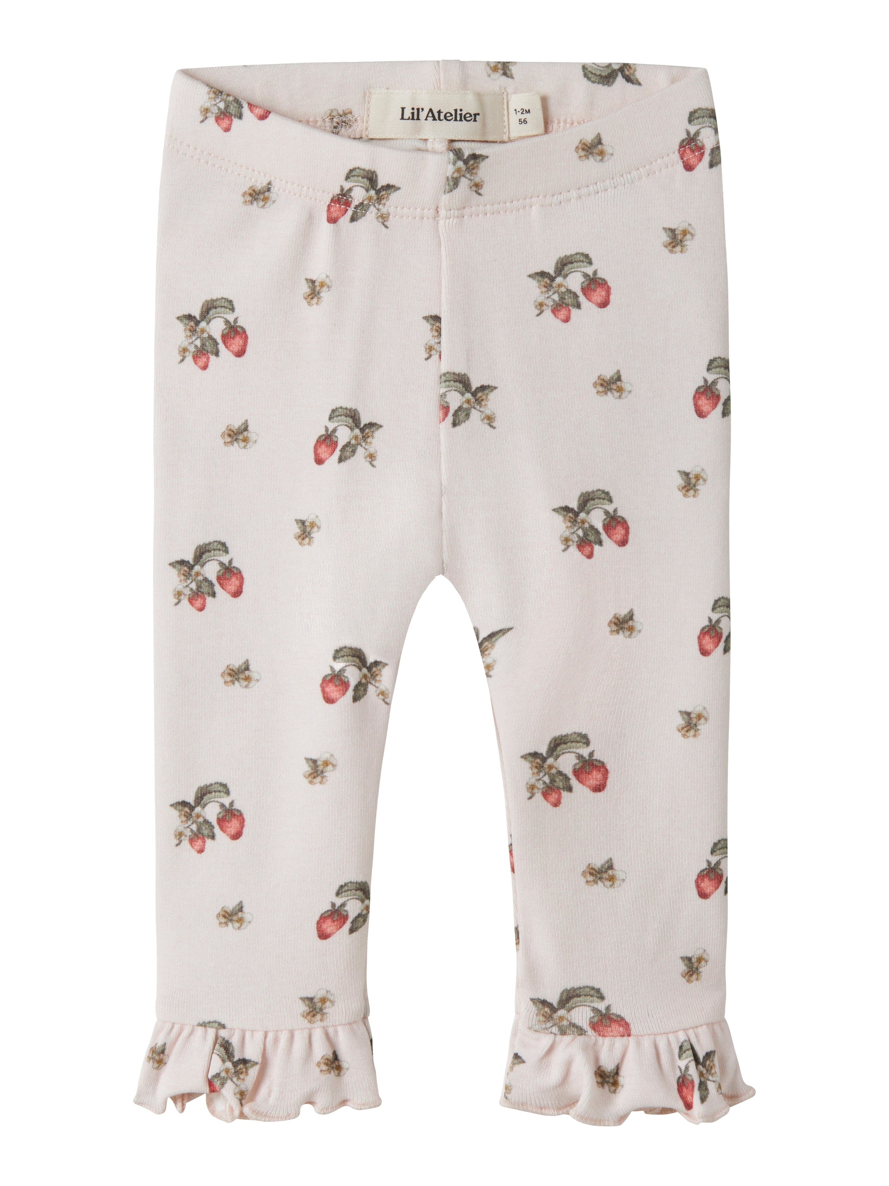 Lil Atelier Gayo Ska Slim Leggings - Morganite/Strawberry