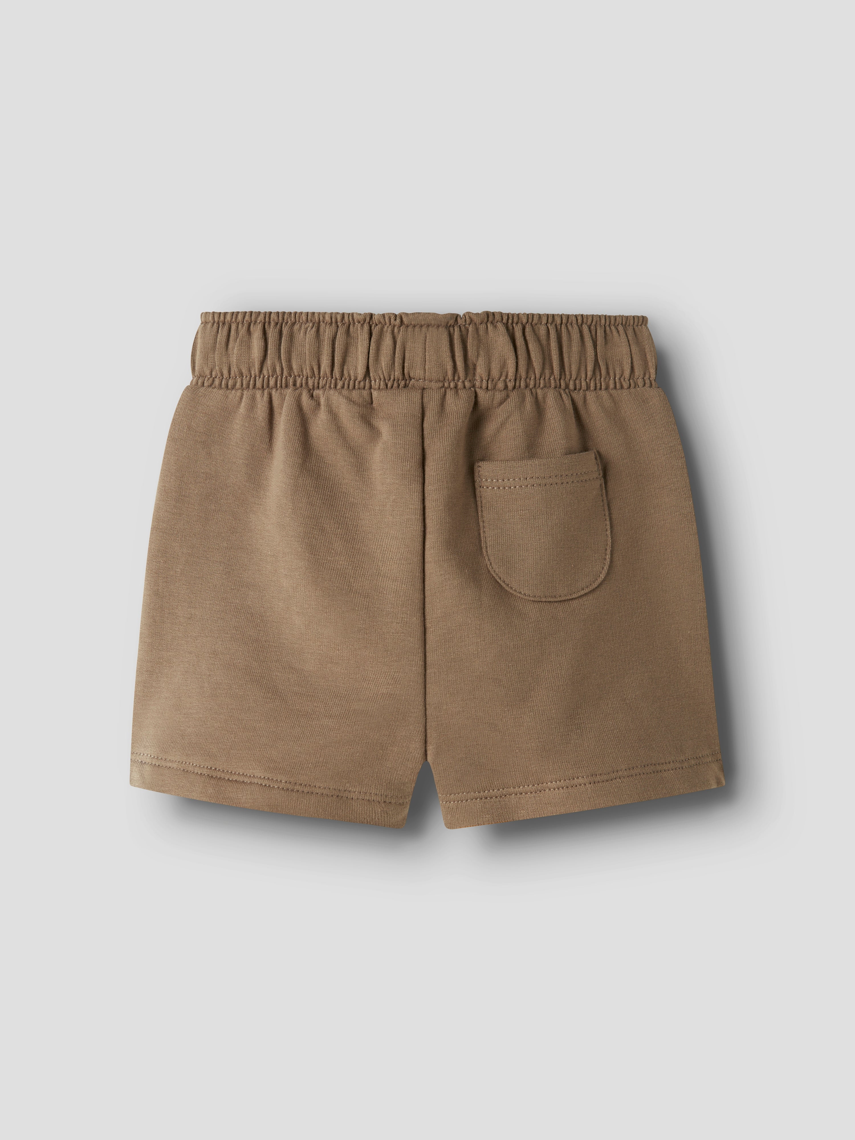 Lil Atelier Omas Sweat Shorts - Coca Mocha