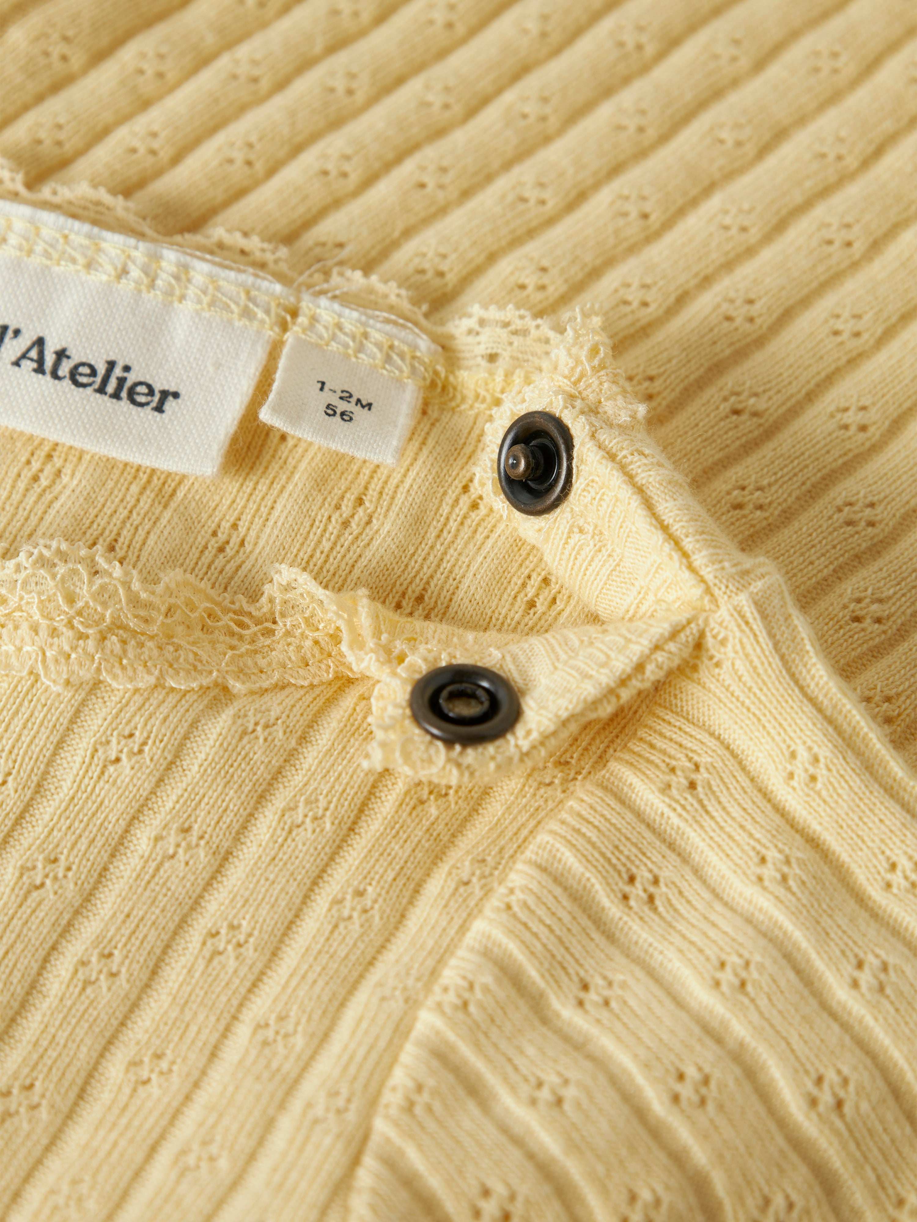 Lil Atelier Haldis SS Slim Body - Sunlight